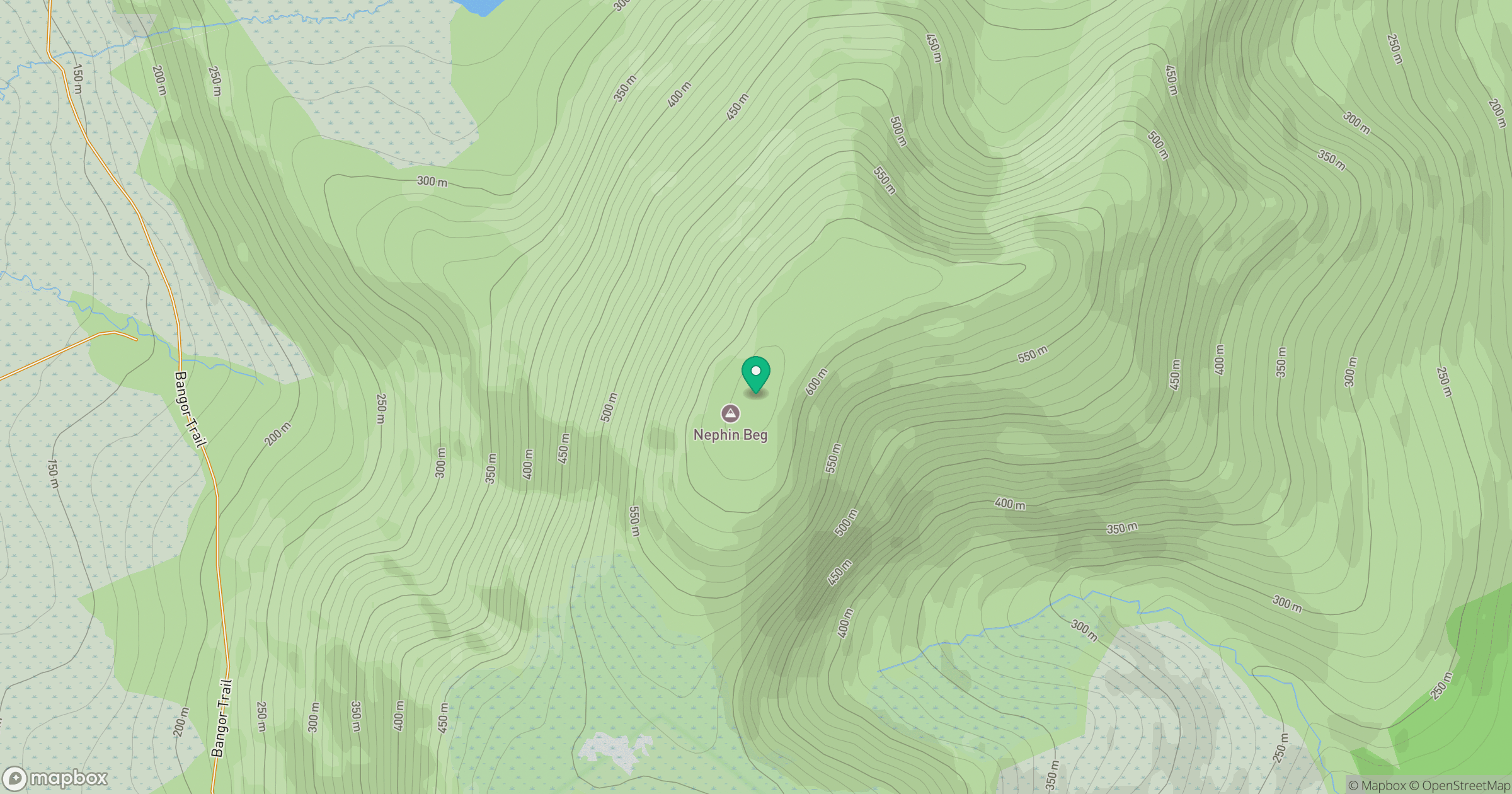 Nephin Beg [Neifinn Bheag] location map