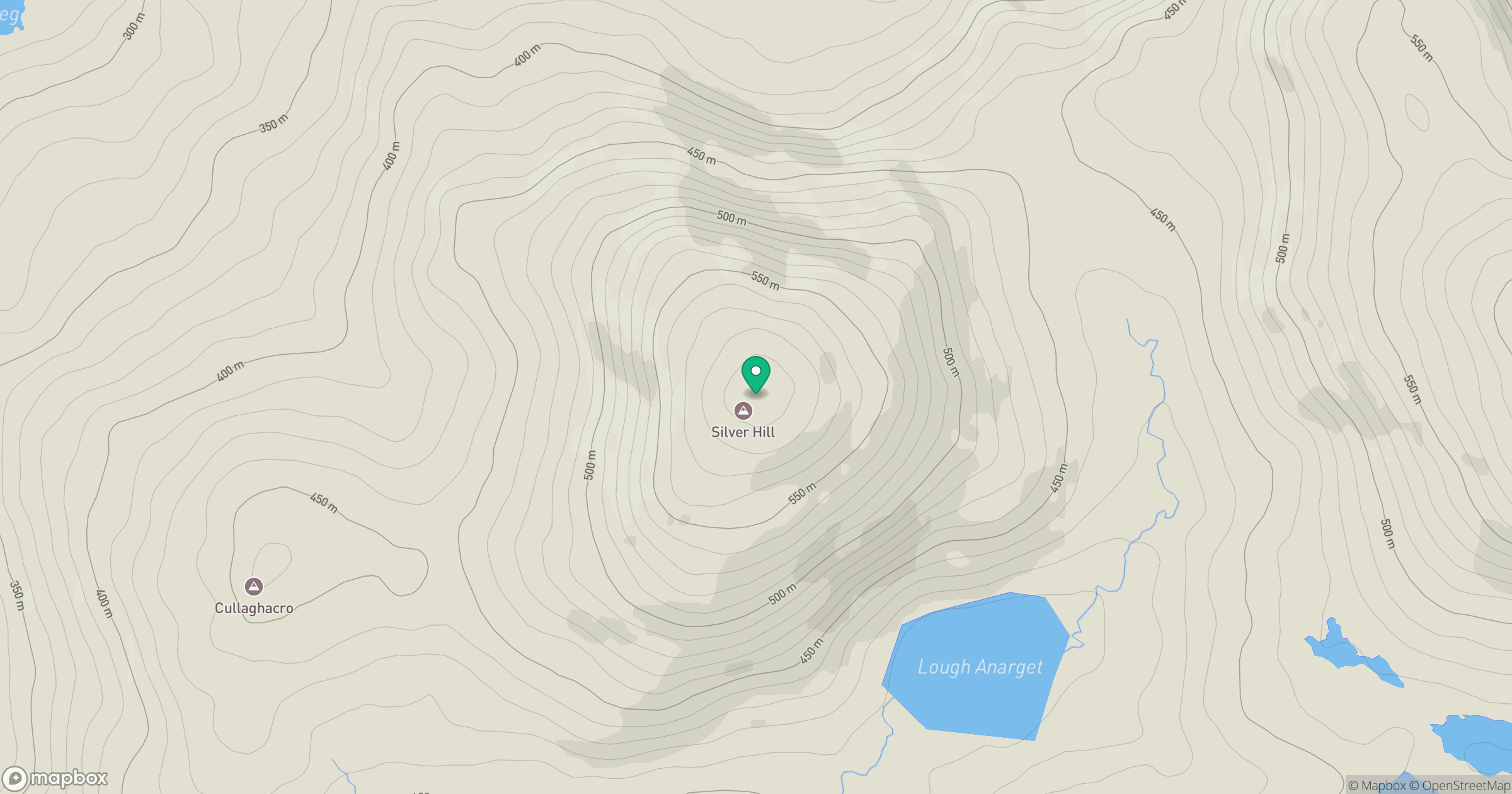Silver Hill [Cruach an Airgid] location map