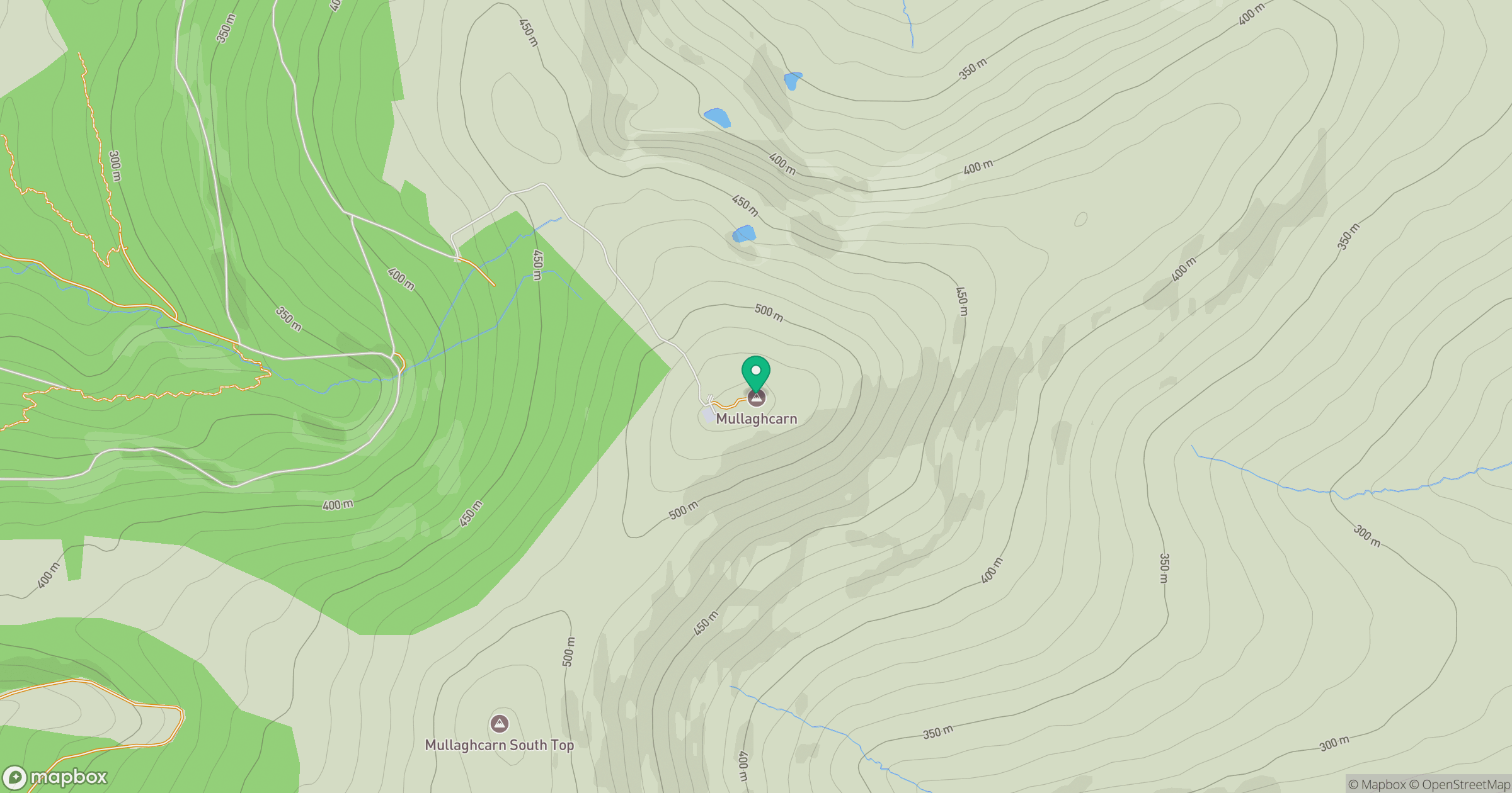 Mullaghcarn location map