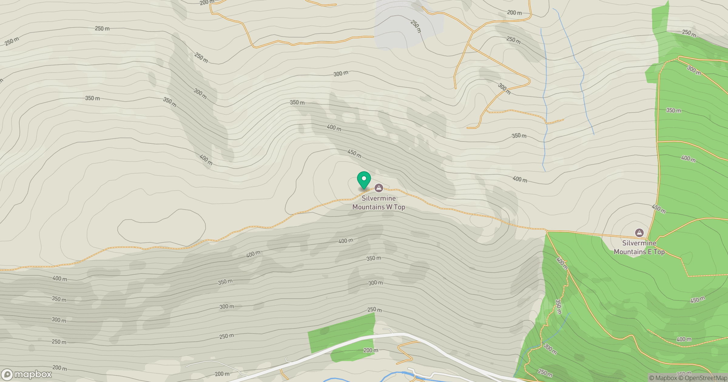 Silvermine Mountains West Top [Silvermine Mountain] [Sliabh an Airgid] location map