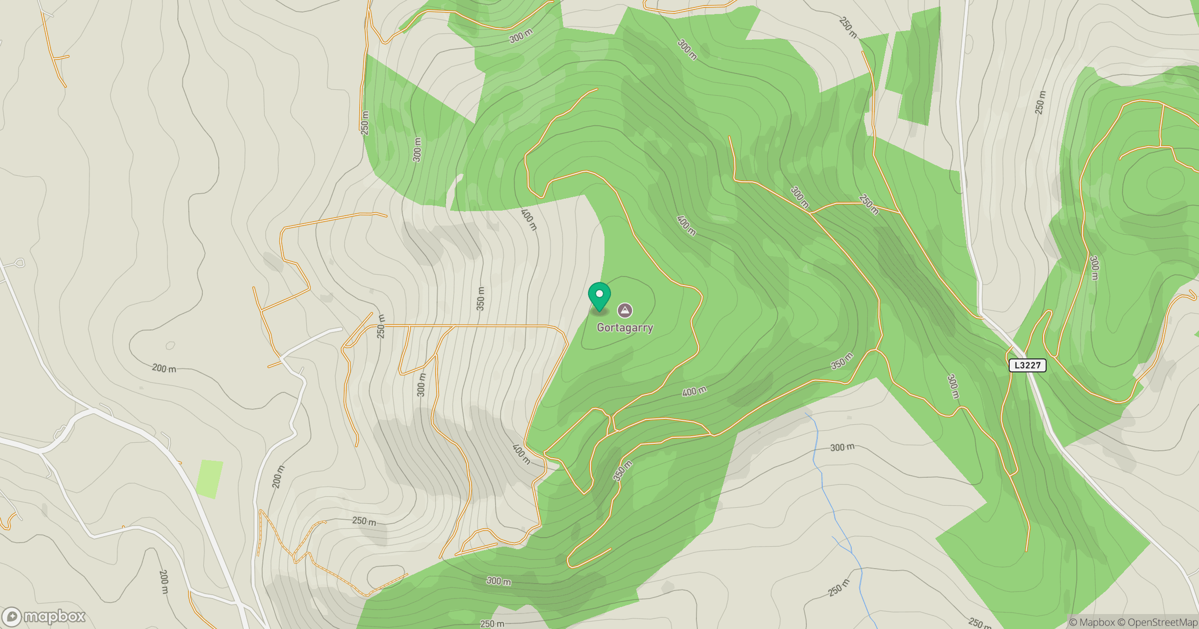 Gortagarry [Ballinveny Hill] location map