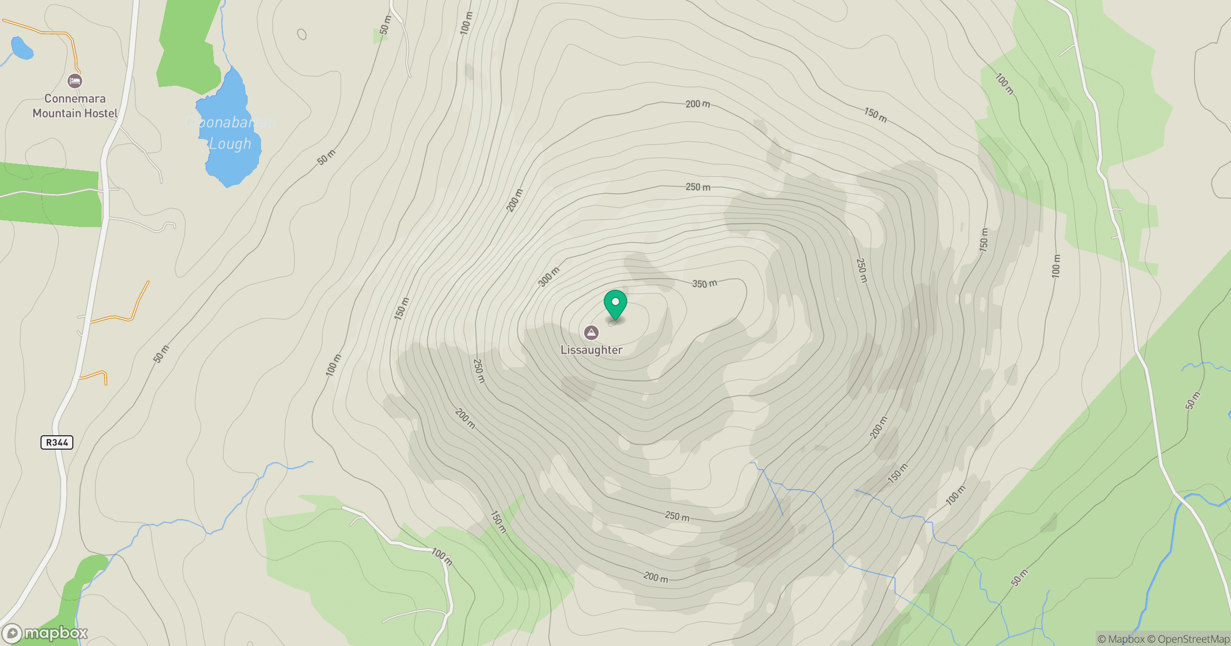 Cnoc Lios Uachtair [Lissoughter] location map