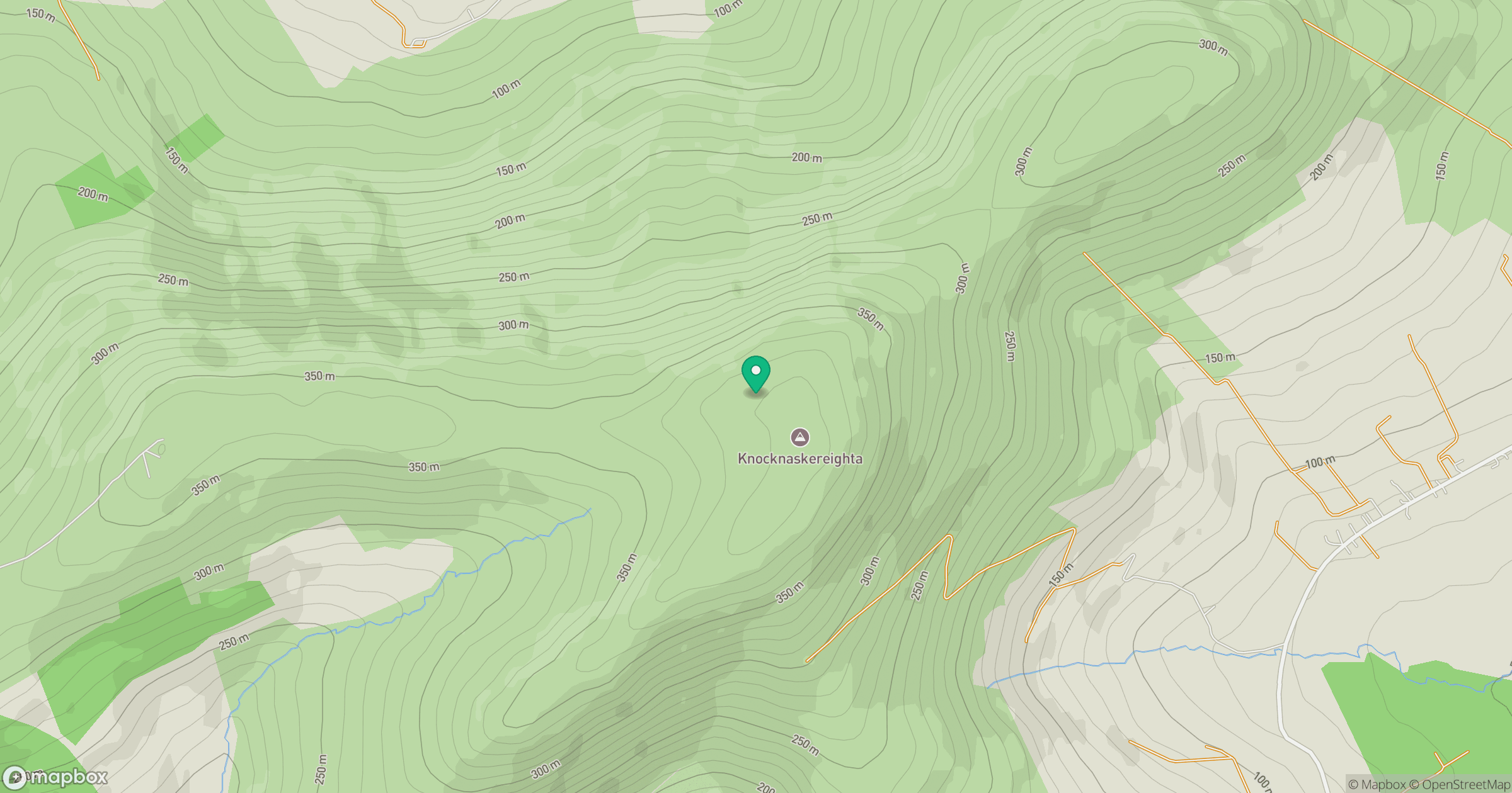 Knocknaskereighta [Sceithigh Riabhach] location map