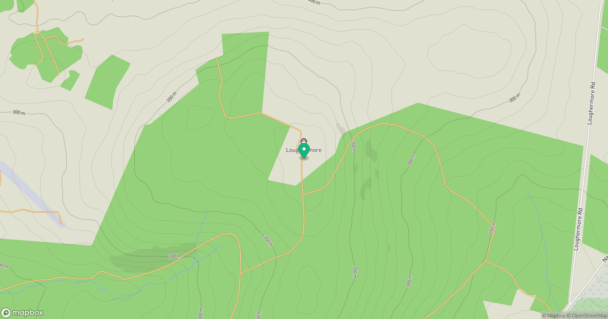 Loughermore location map