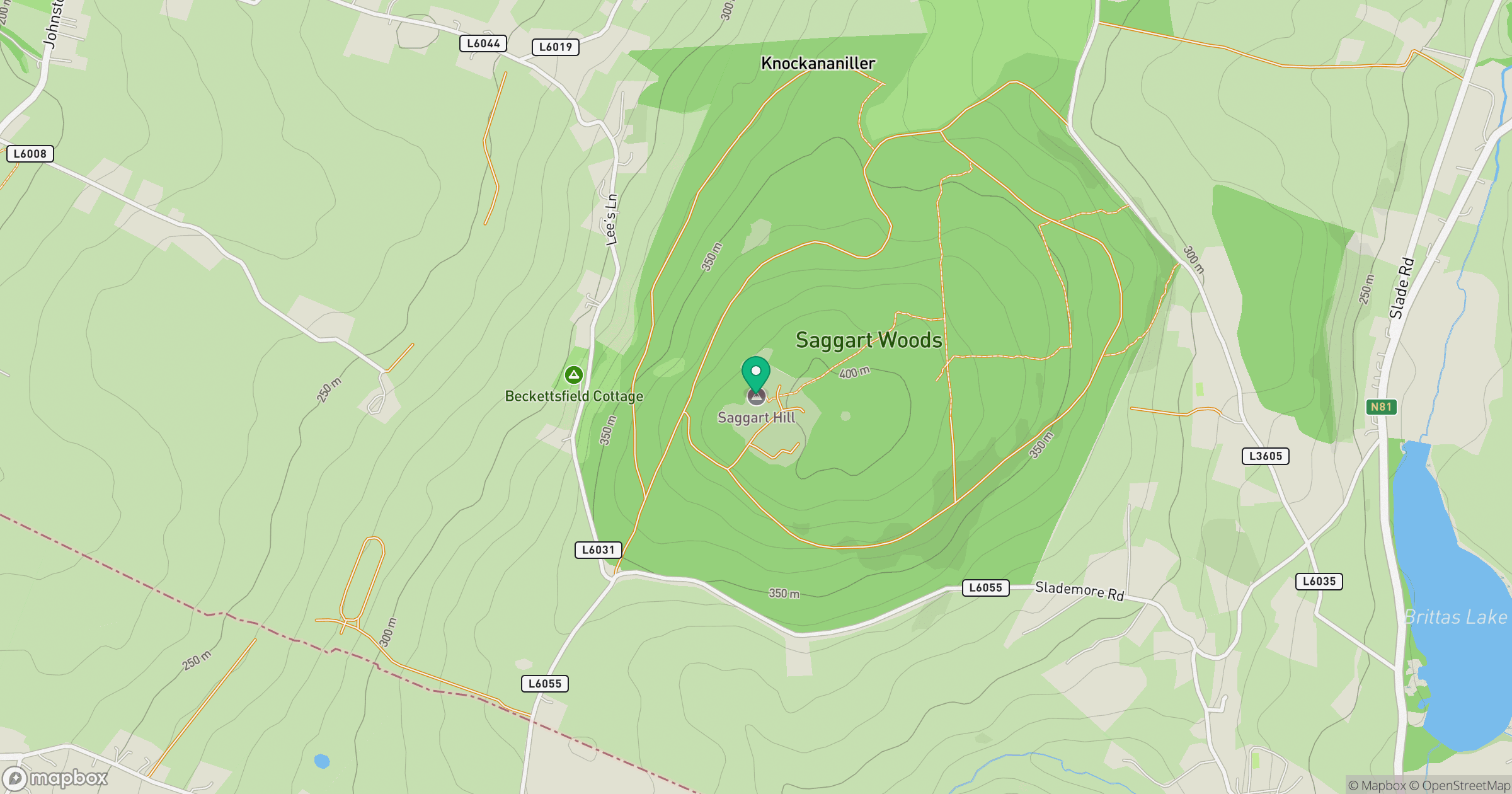 Saggart Hill [Cnoc Theach Sagard] location map