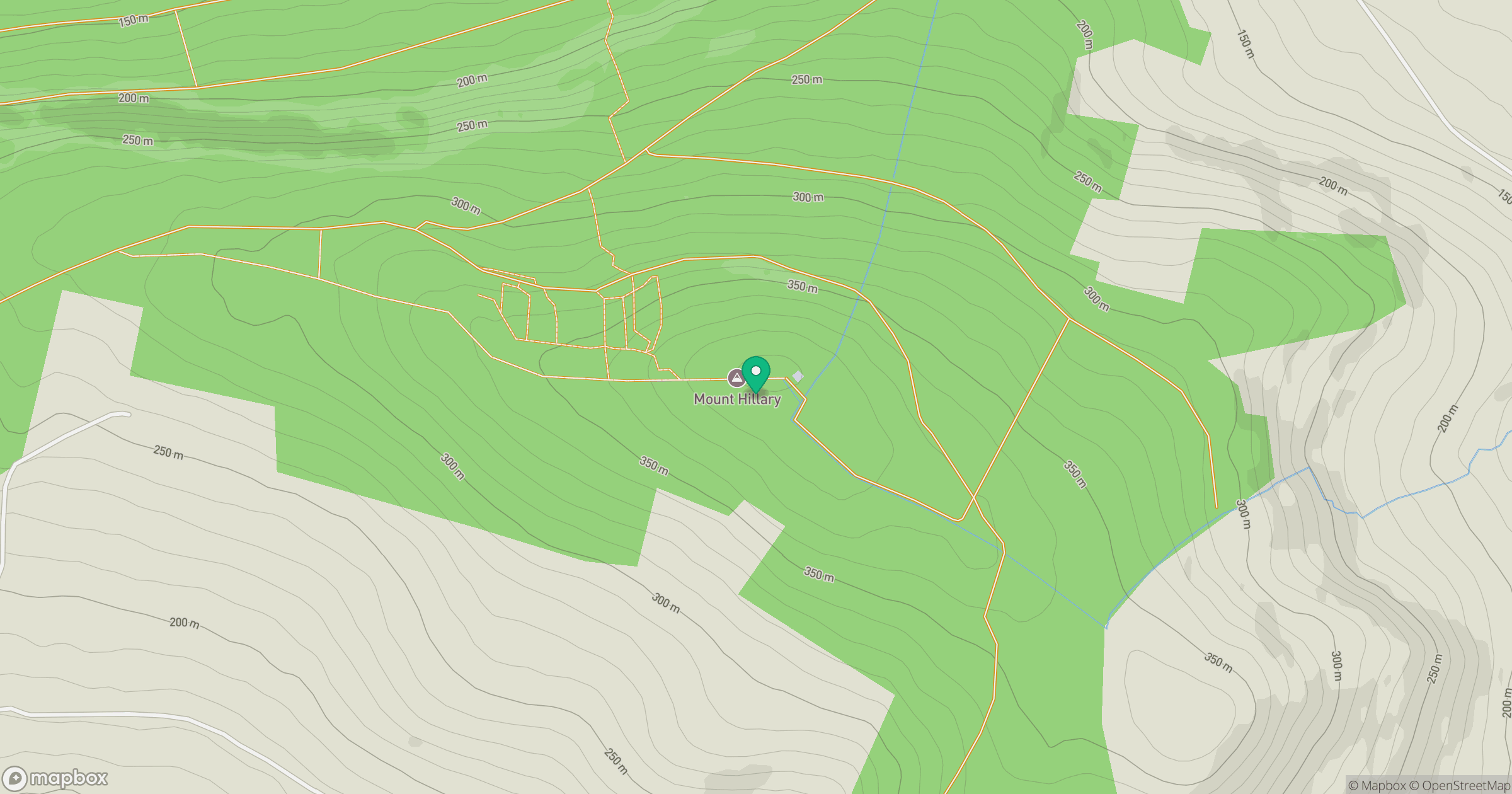Mount Hillary [Mullach Allaire] location map