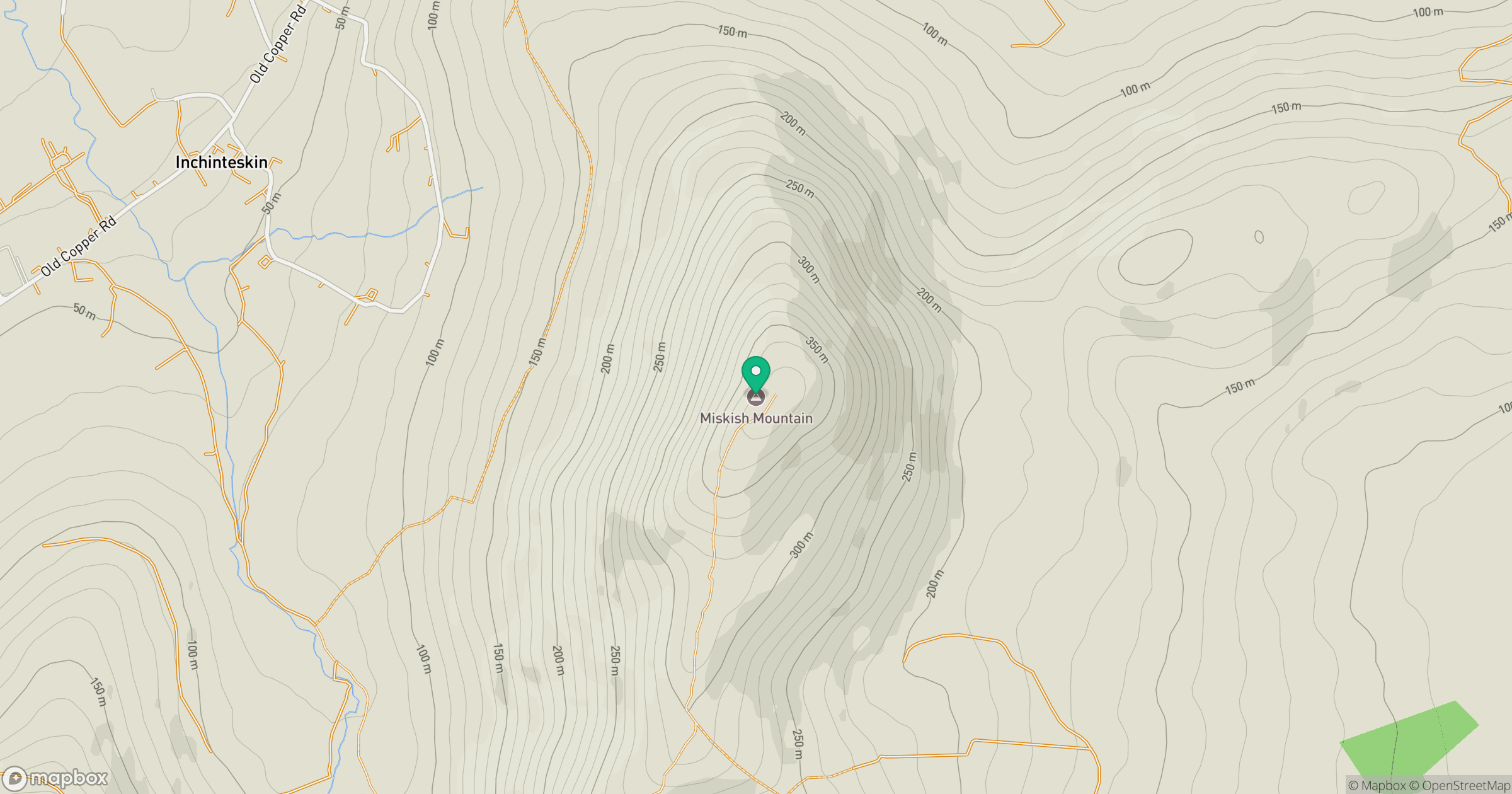 Miskish Mountain [Mioscais] location map