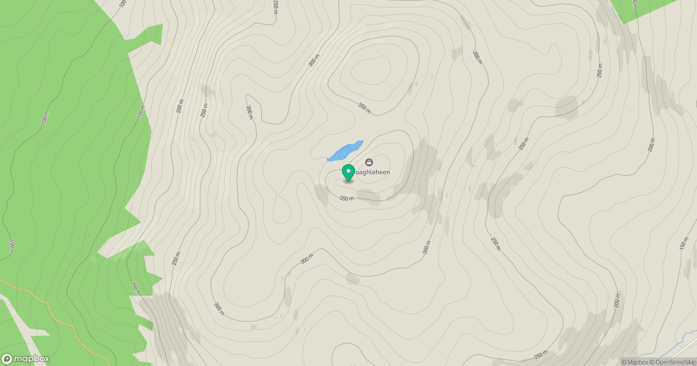 Cruach Leithin [Croaghleheen] location map