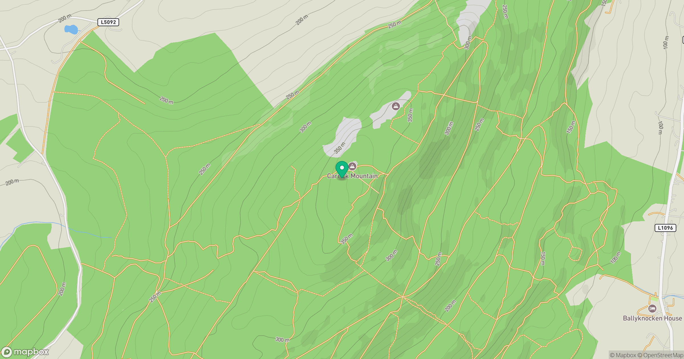 Carrick Mountain location map