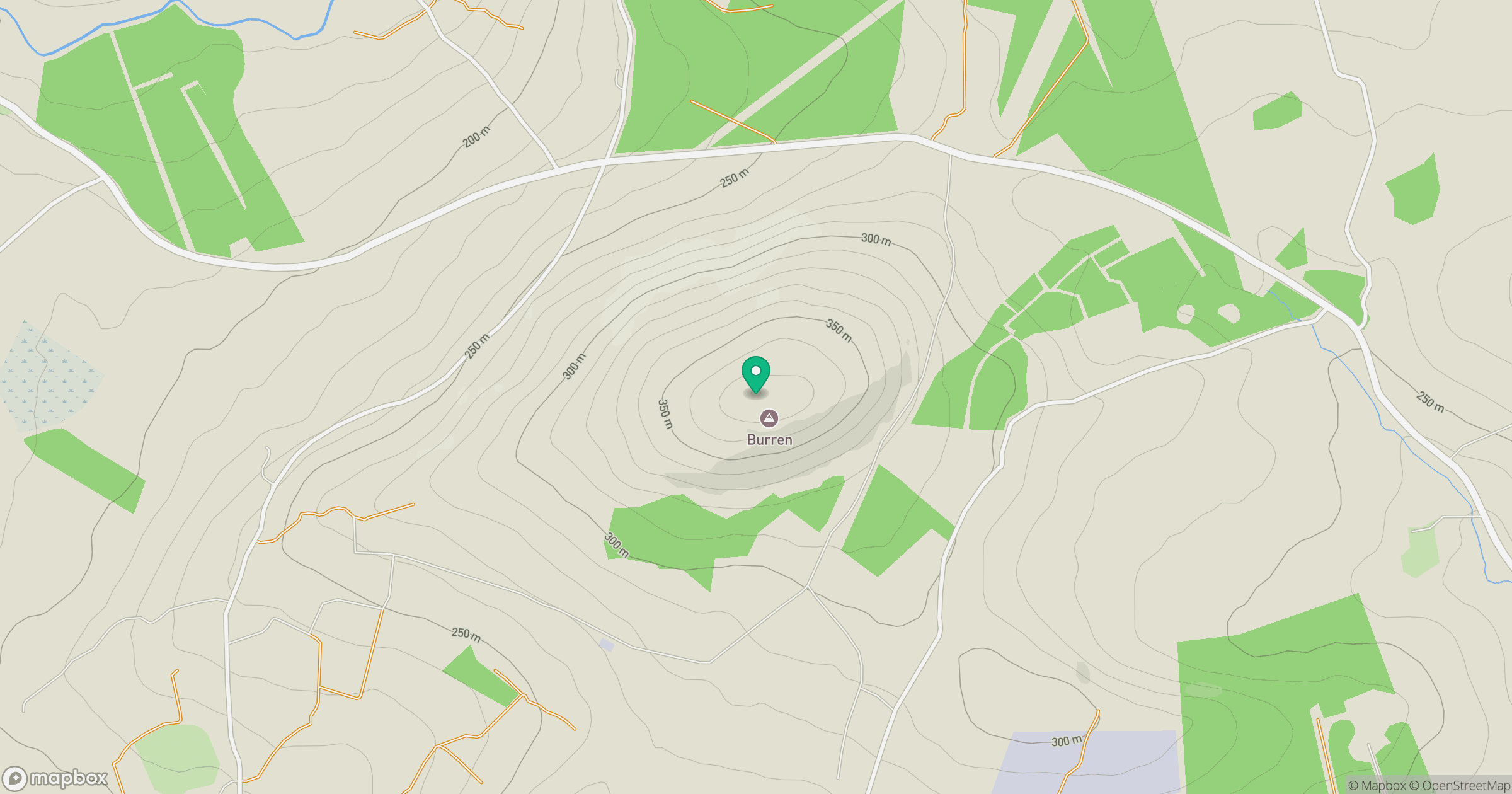 Burren [Boireann] location map