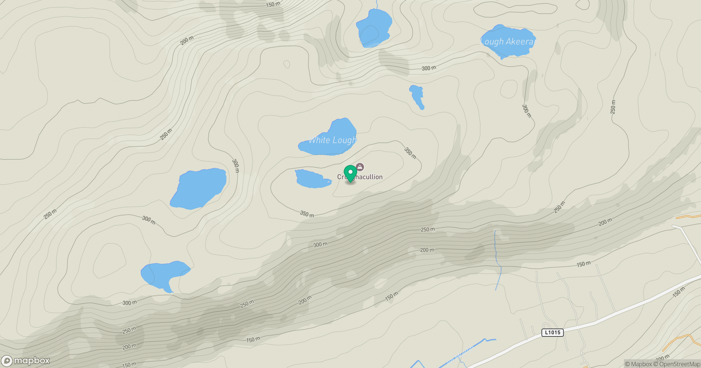 Cnoc Cruach an Chuilinn [Croaghacullion] location map