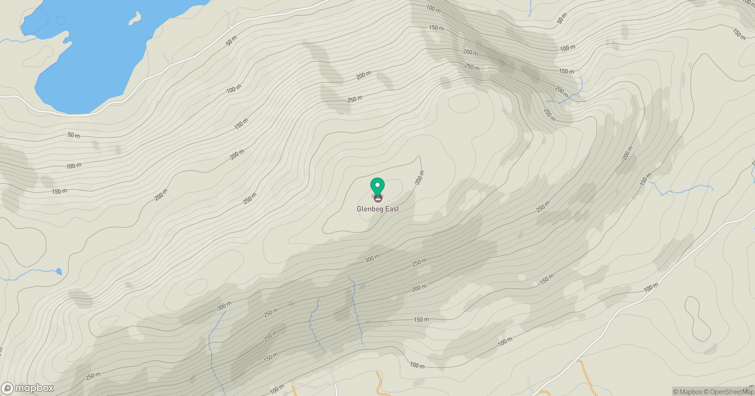 Glenbeg East [Knocknamuck] location map
