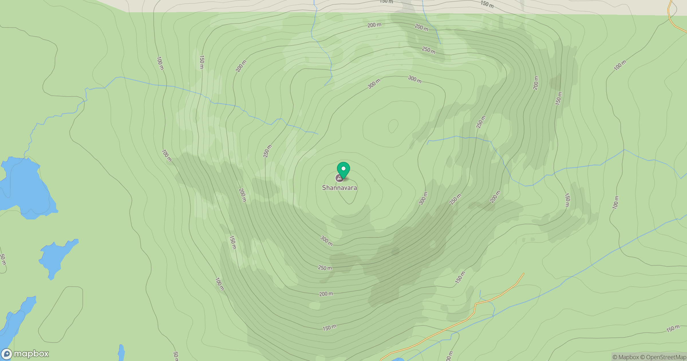 Shannavara location map