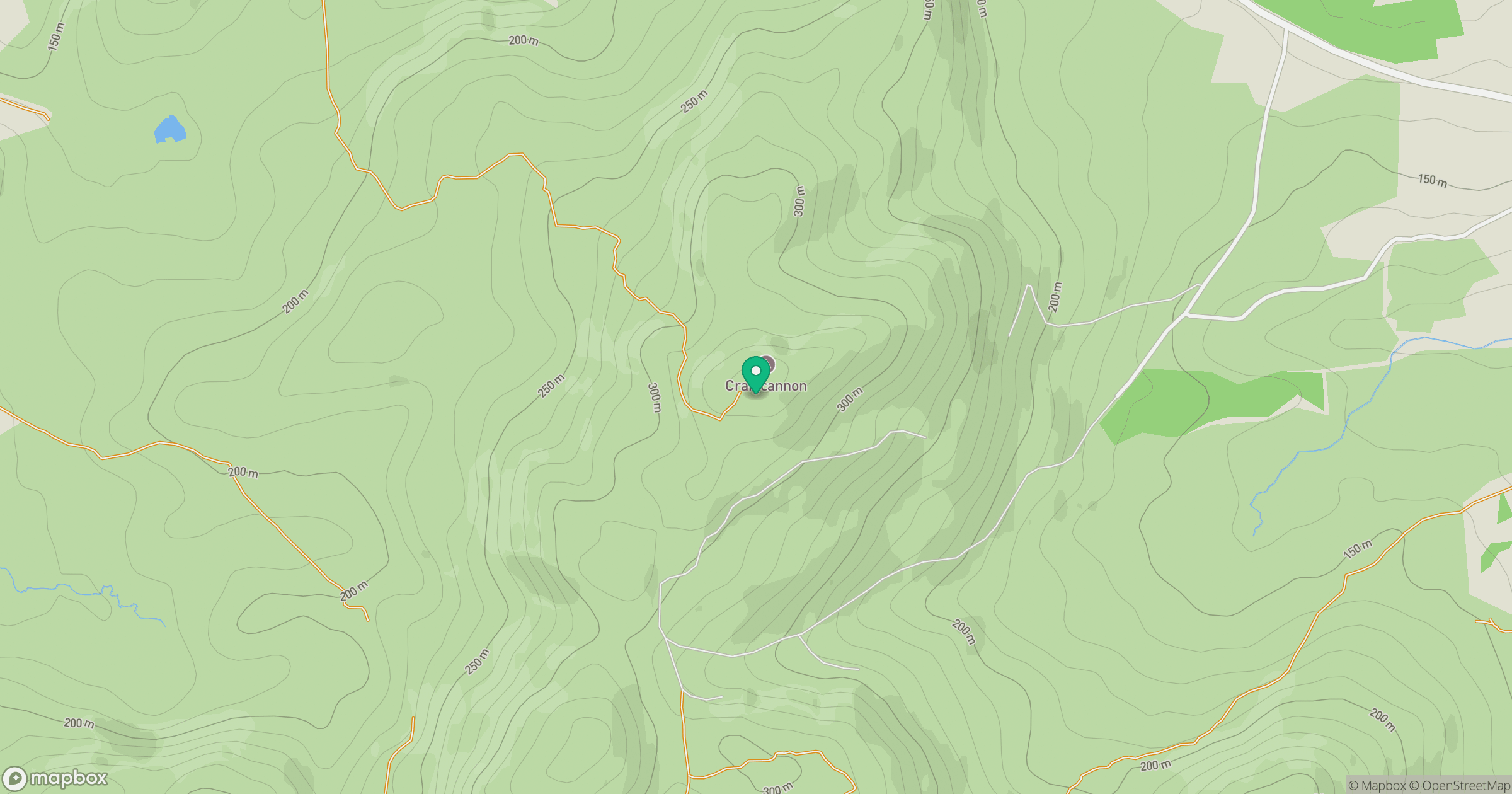 Craigcannon [Lurganboy] [Creig Cheannann] location map