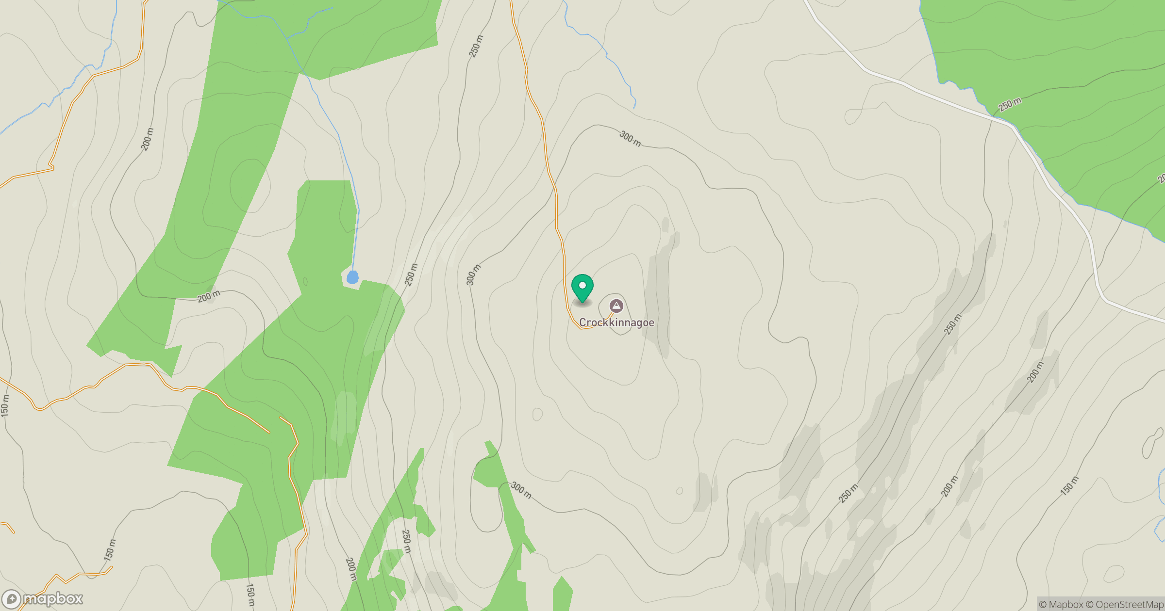 Crockkinnagoe [Cnoc Chionn an Ghabha] location map