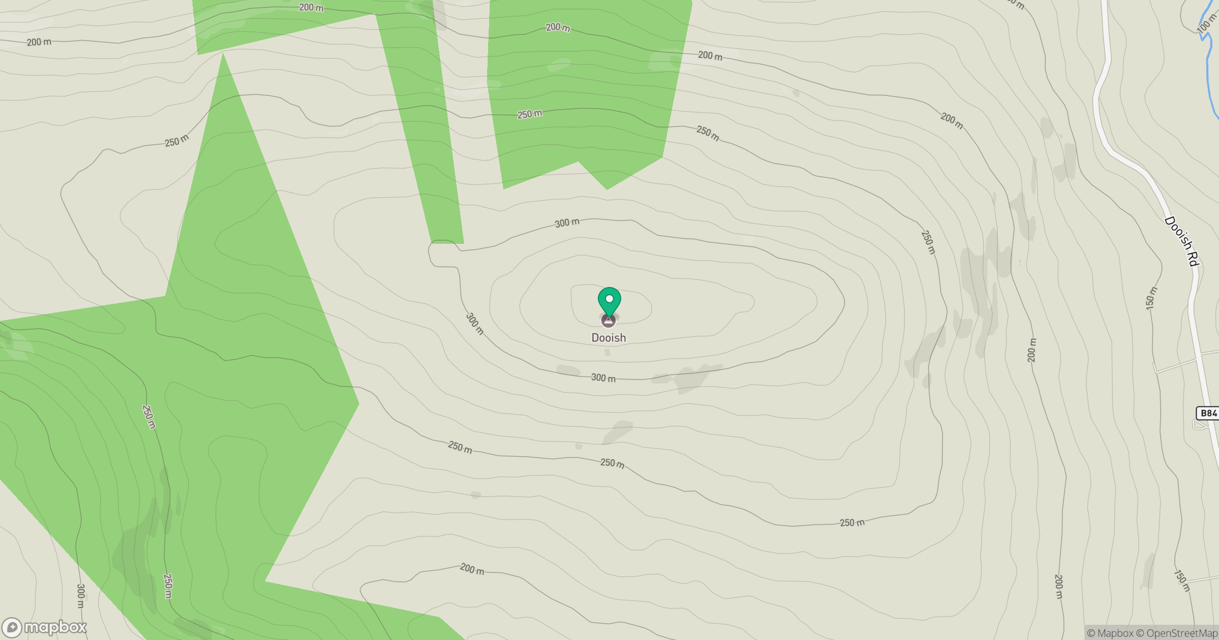Dooish [An Dubhais] location map