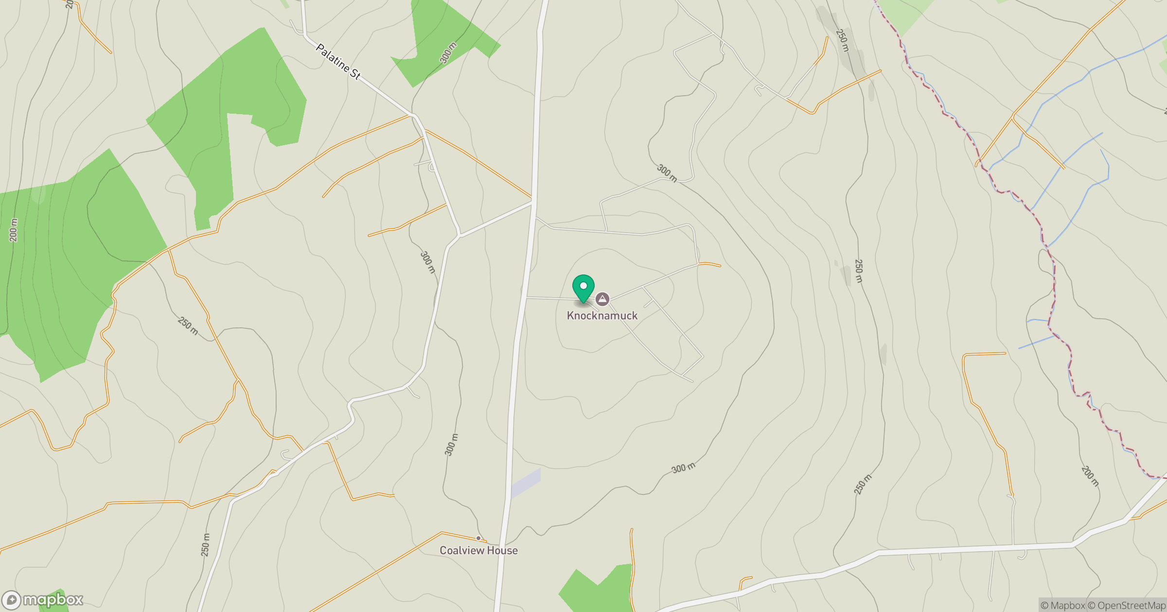 Knocknamuck [Cnoc na Muc] location map