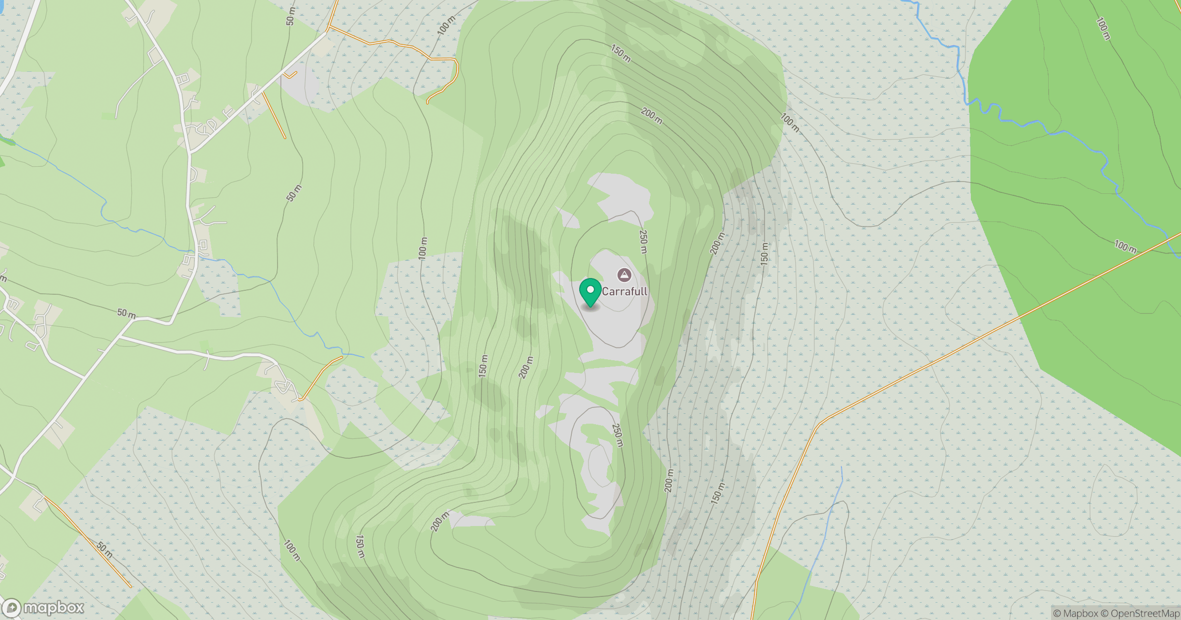 Carrafull location map