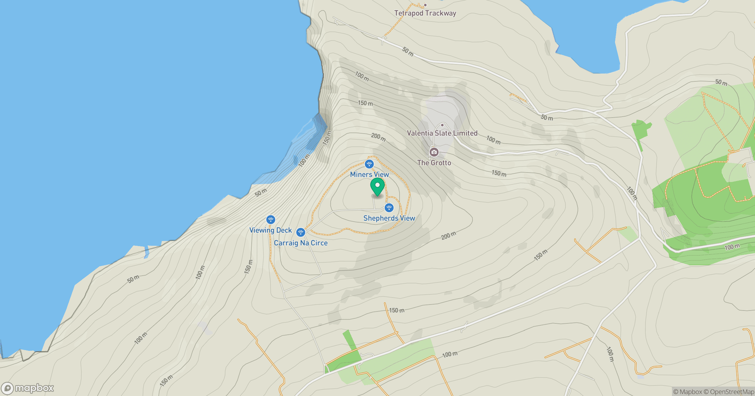 Geokaun [An Geocan] location map