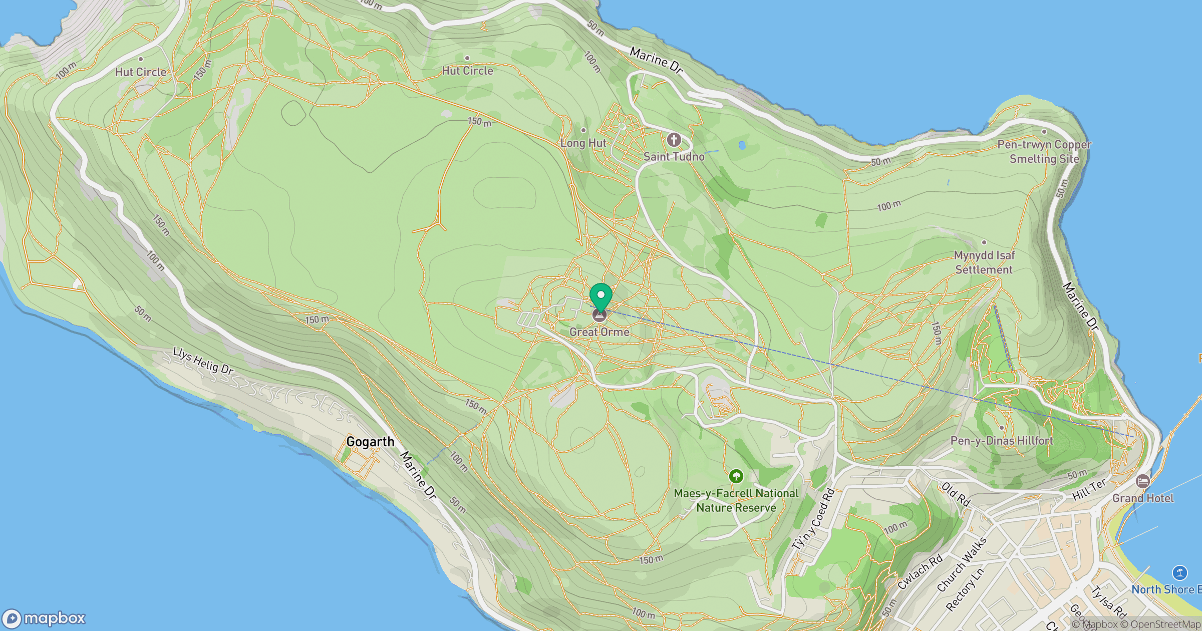 Great Orme [Y Gogarth] location map