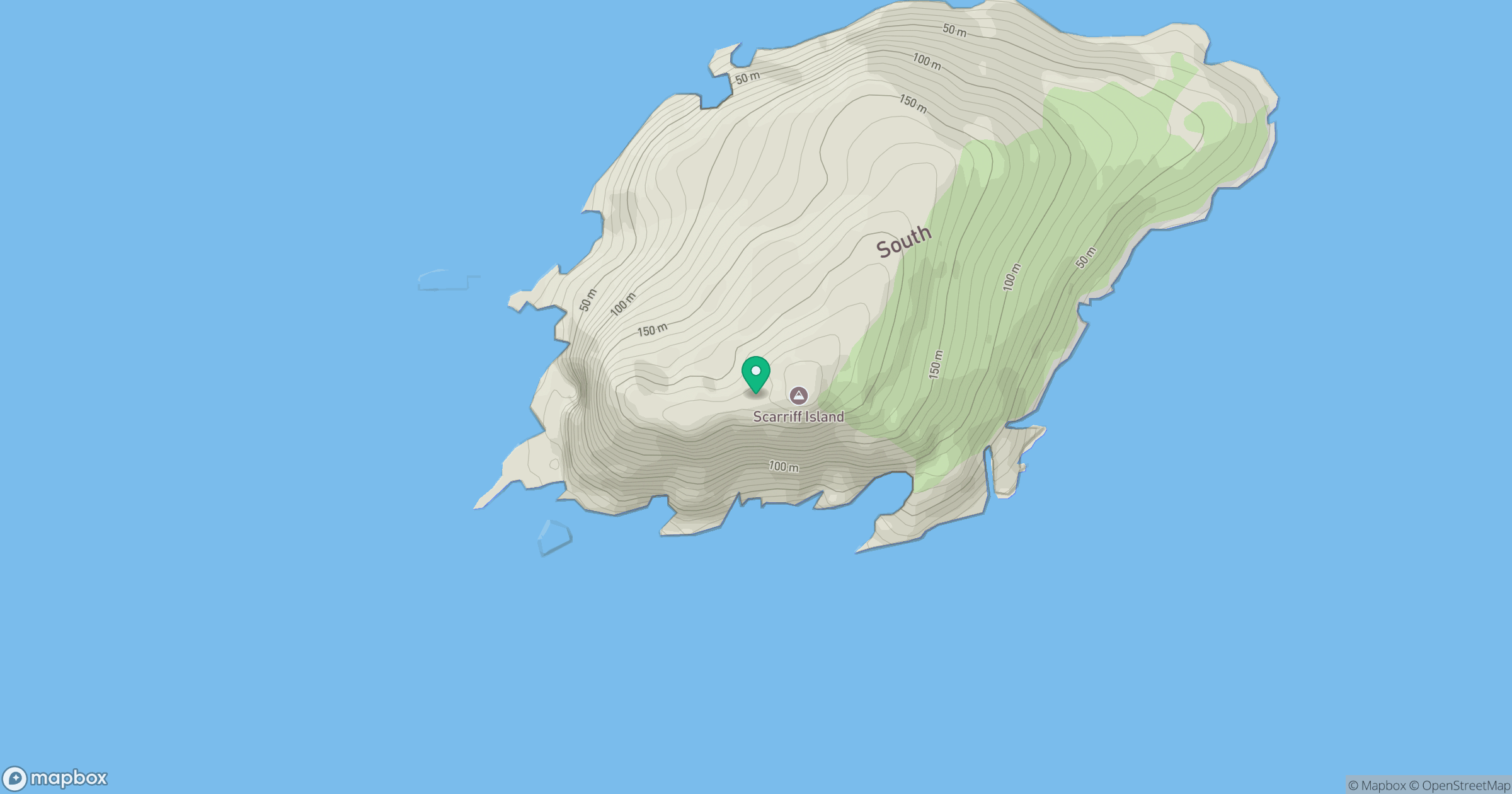 Scarriff Island [An Scairbh] location map
