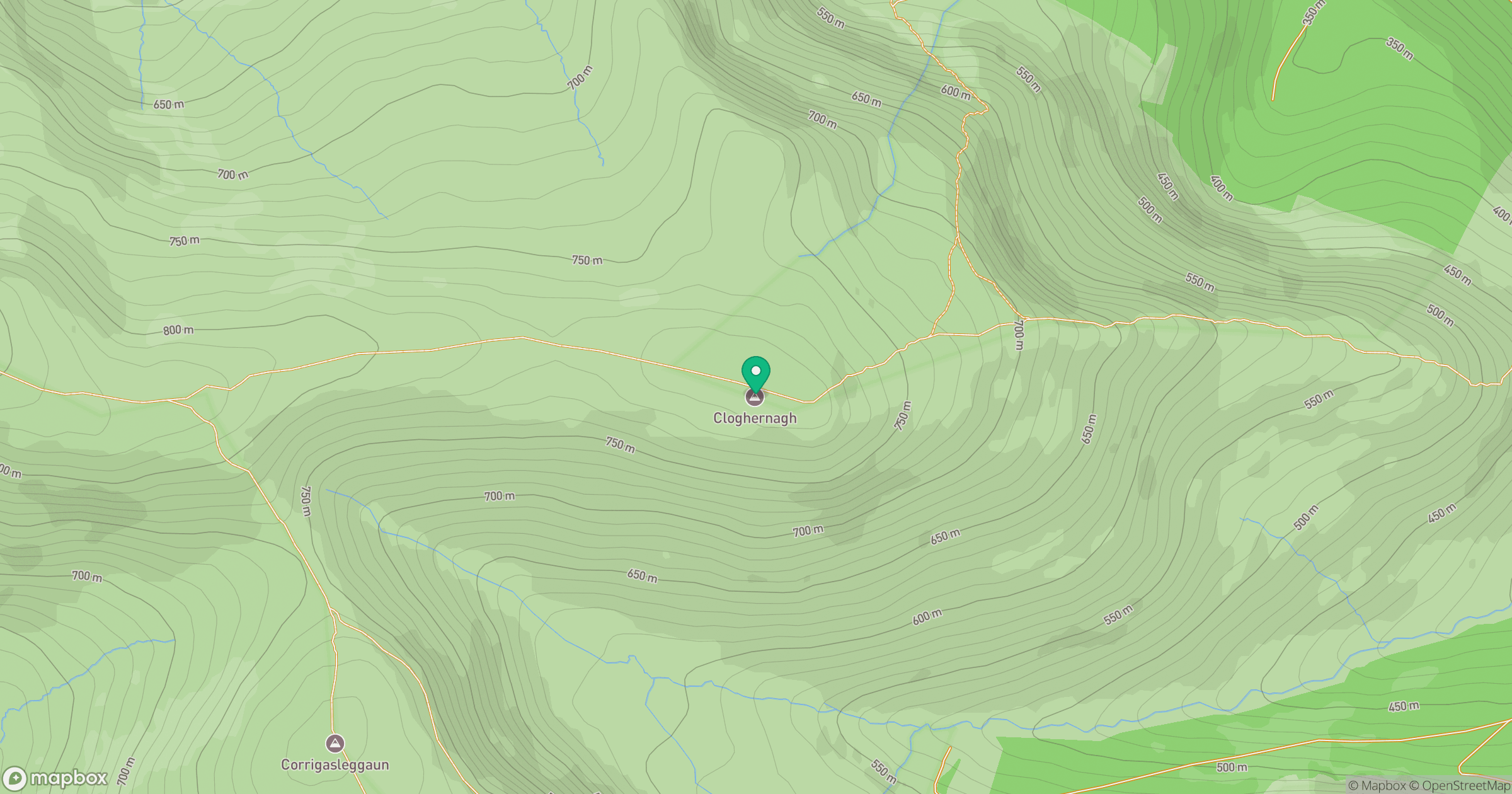 Cloghernagh [Clocharnach] location map