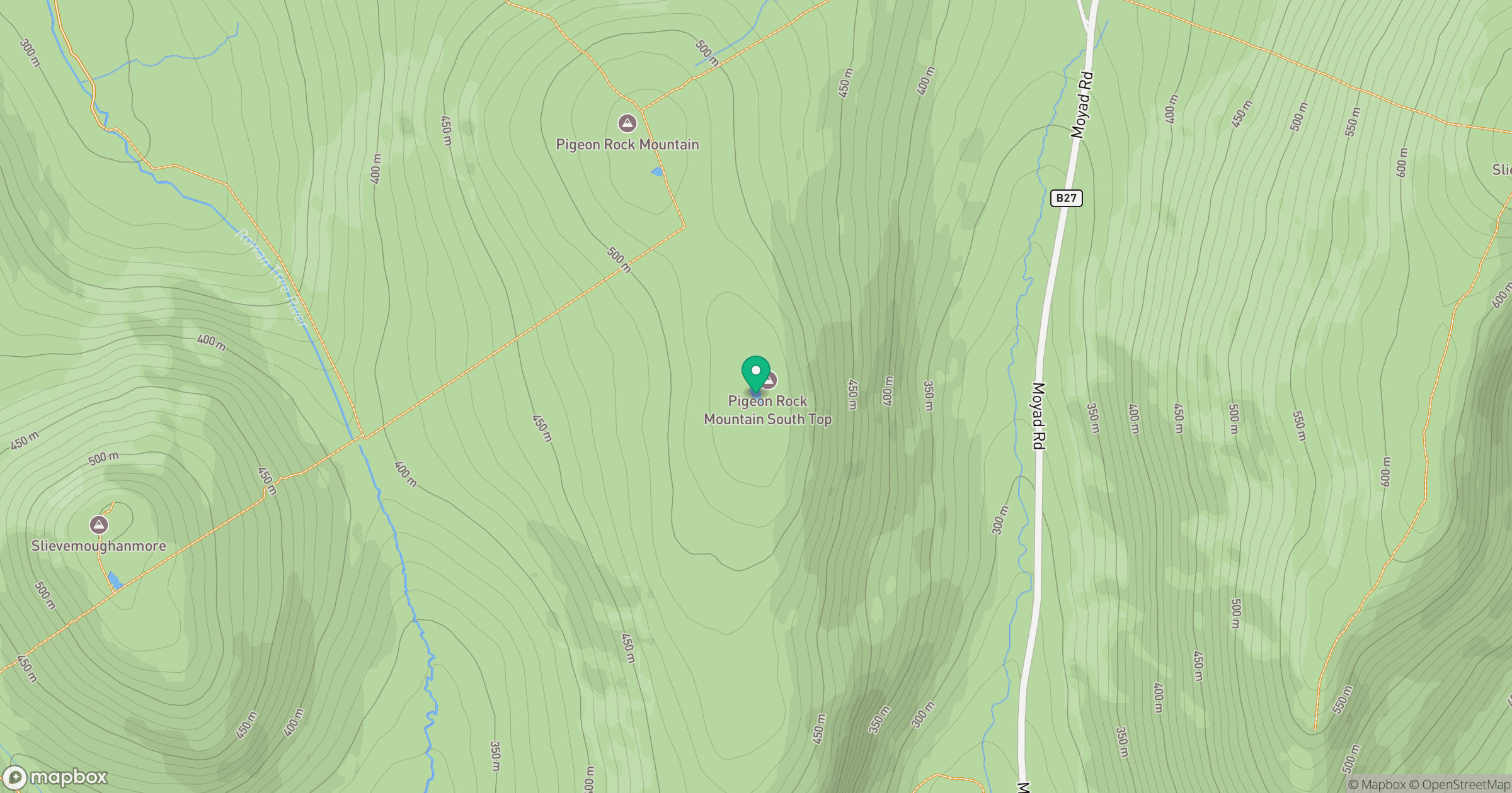 Pigeon Rock South location map