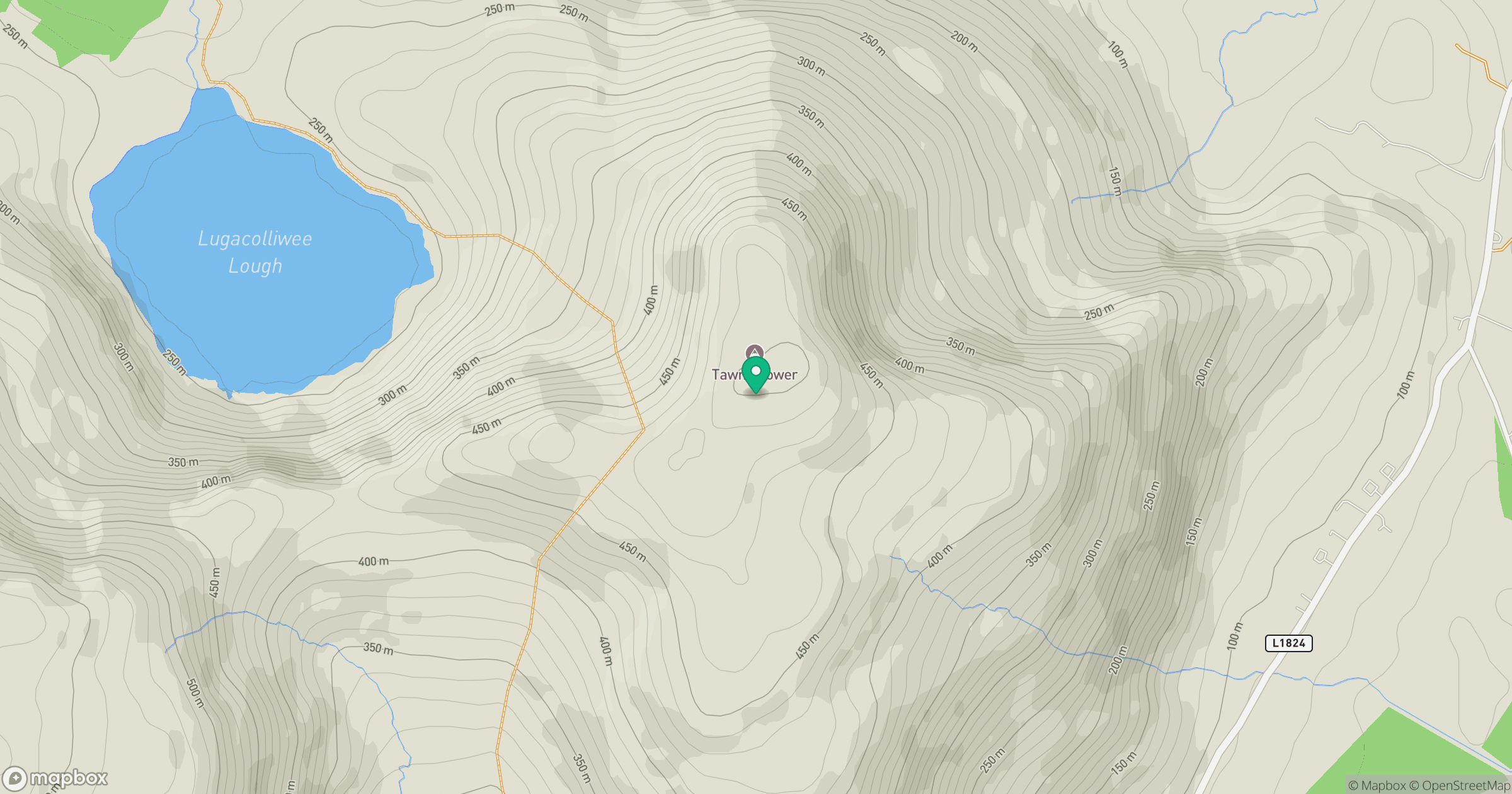 Spinc location map