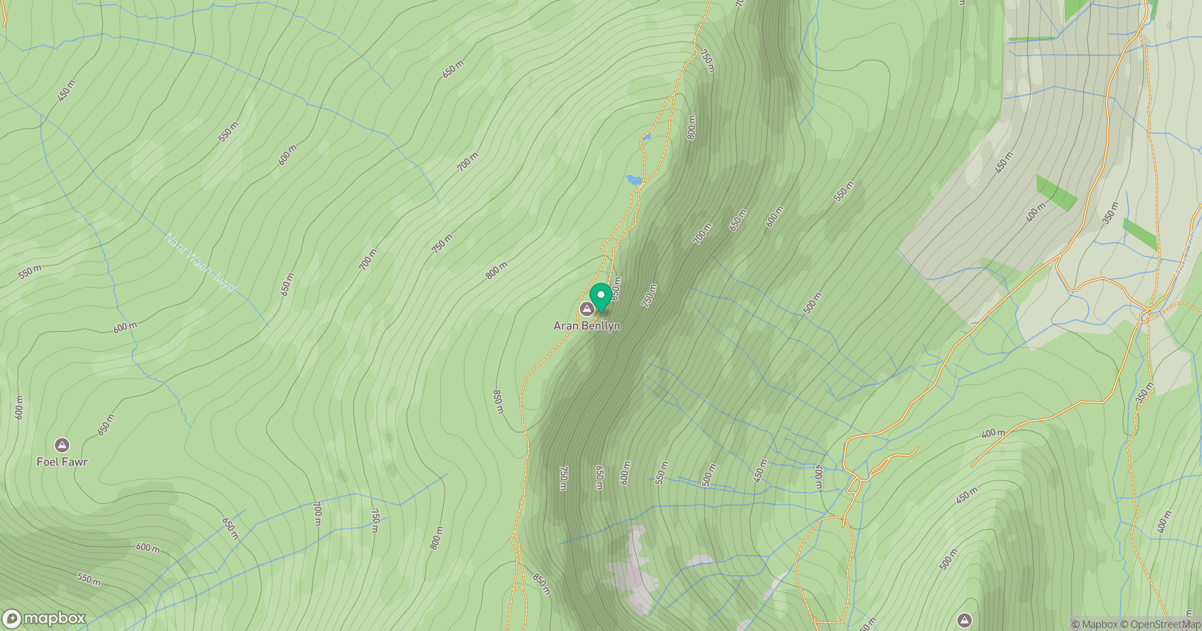 Aran Benllyn location map