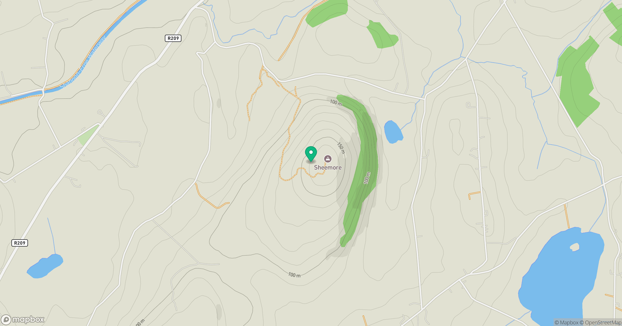 Sheemore location map