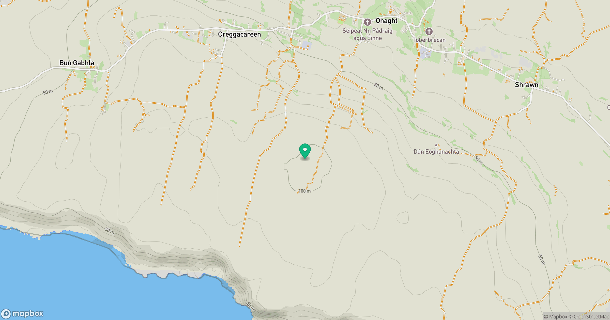Inishmore West Top location map