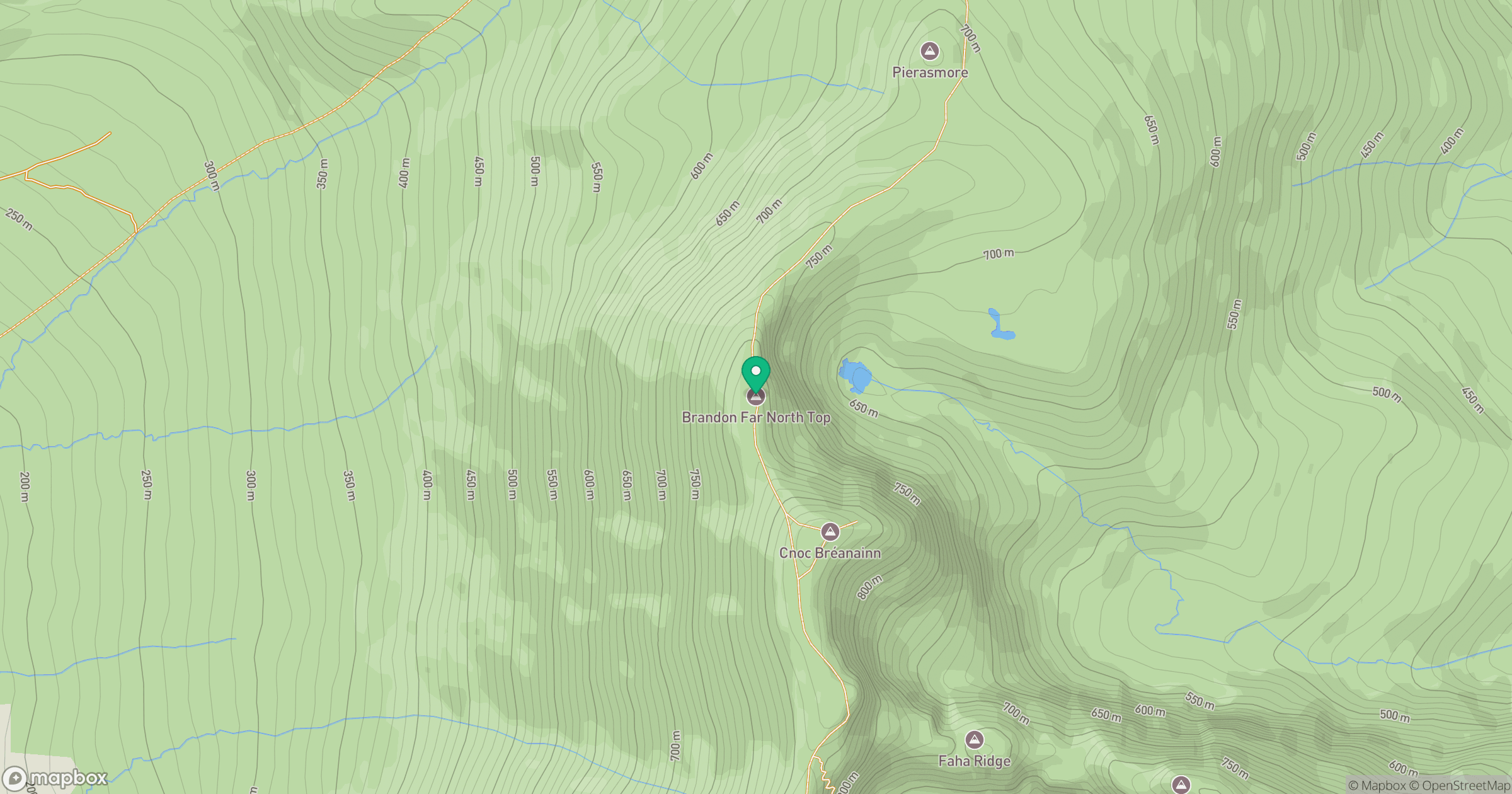Brandon Far North Top location map
