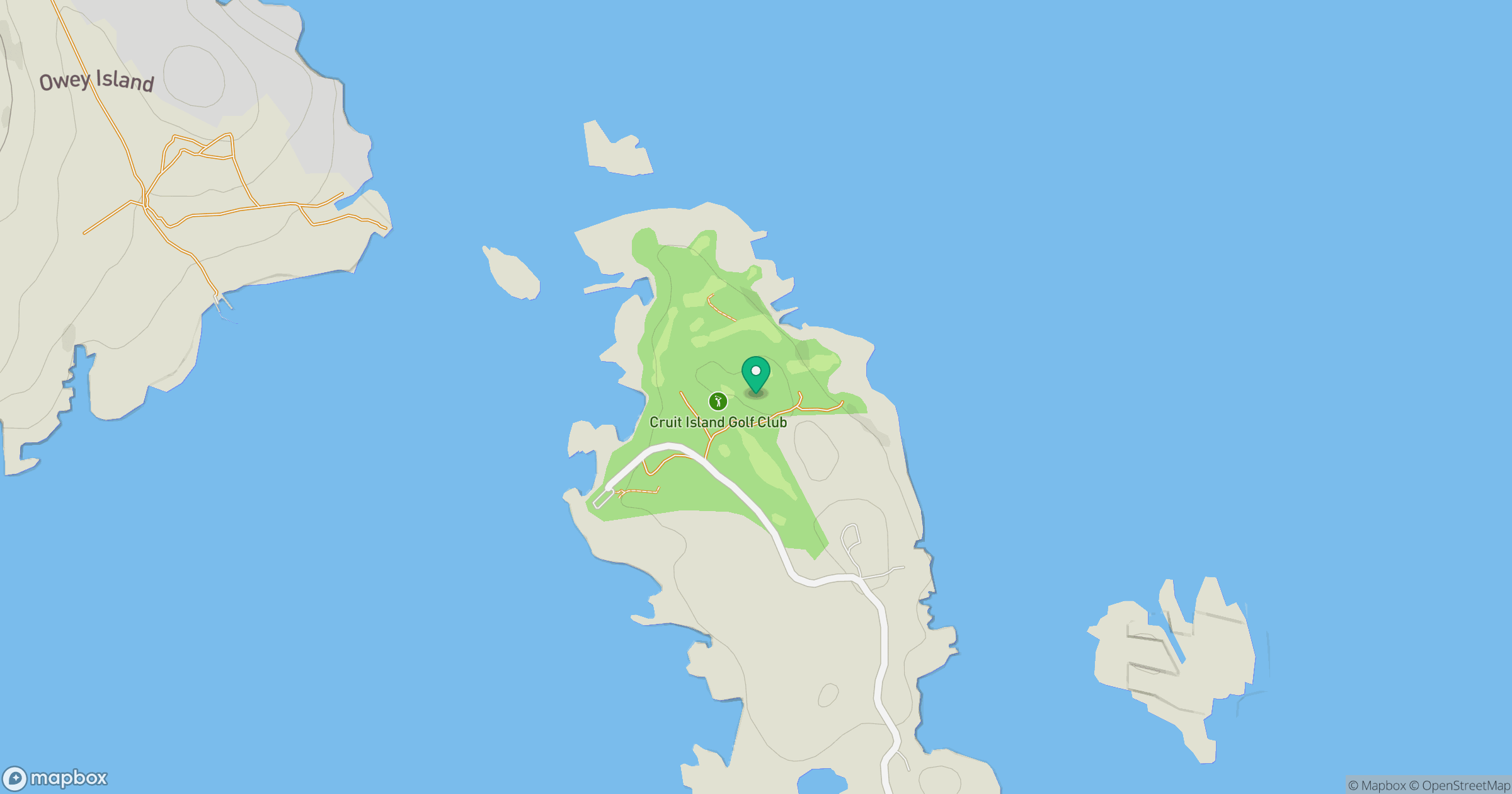 Cruit Island location map