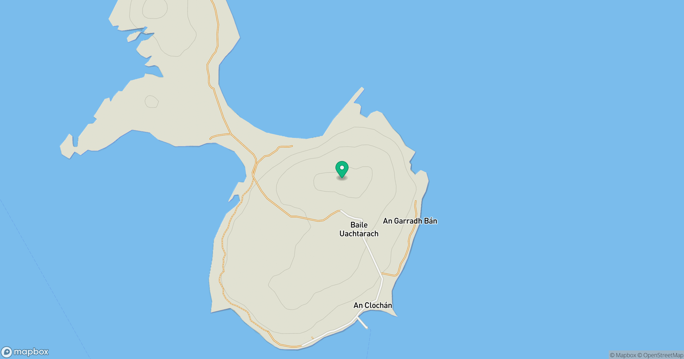Inishbofin location map
