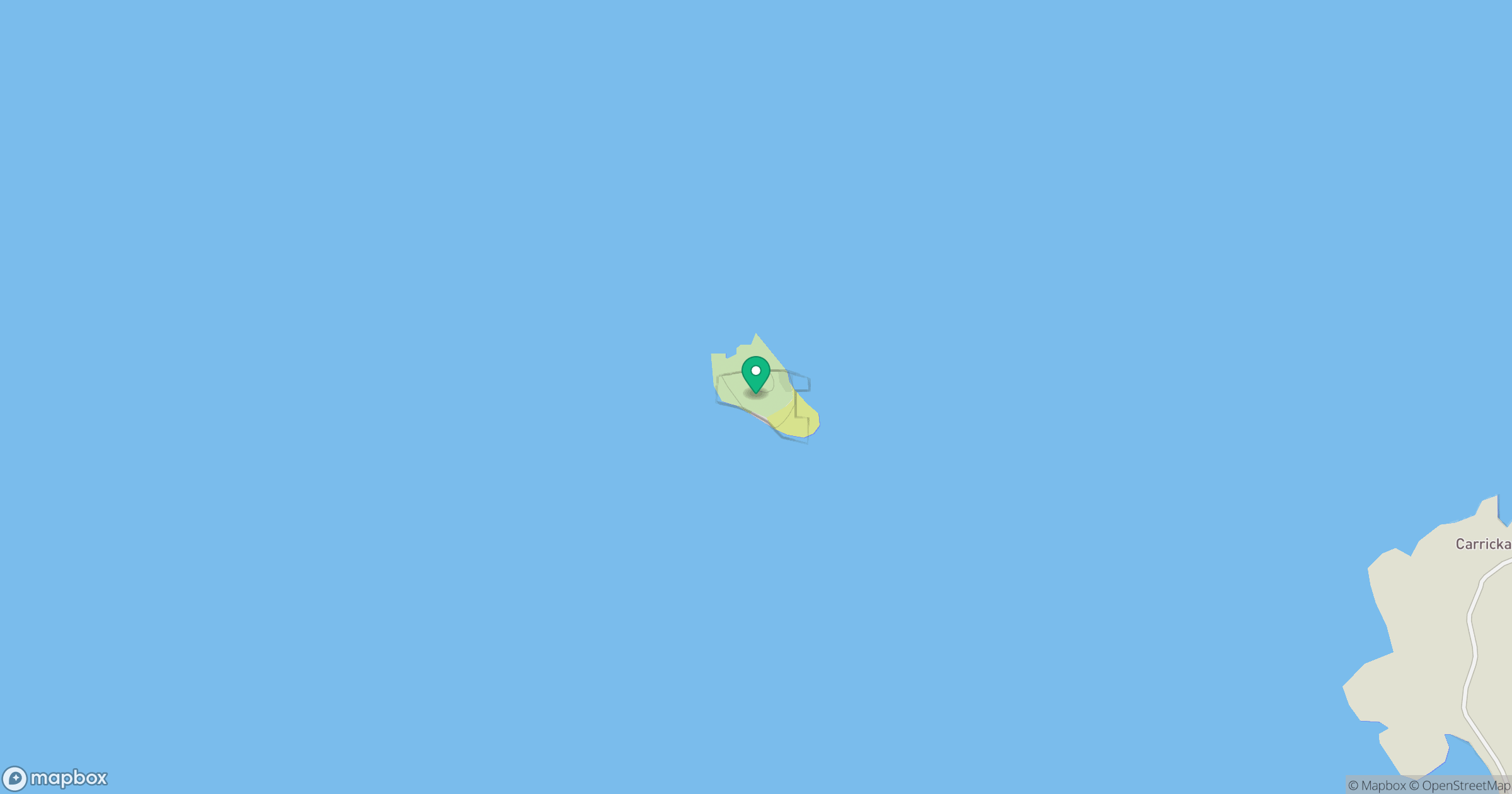 Glashedy Island location map