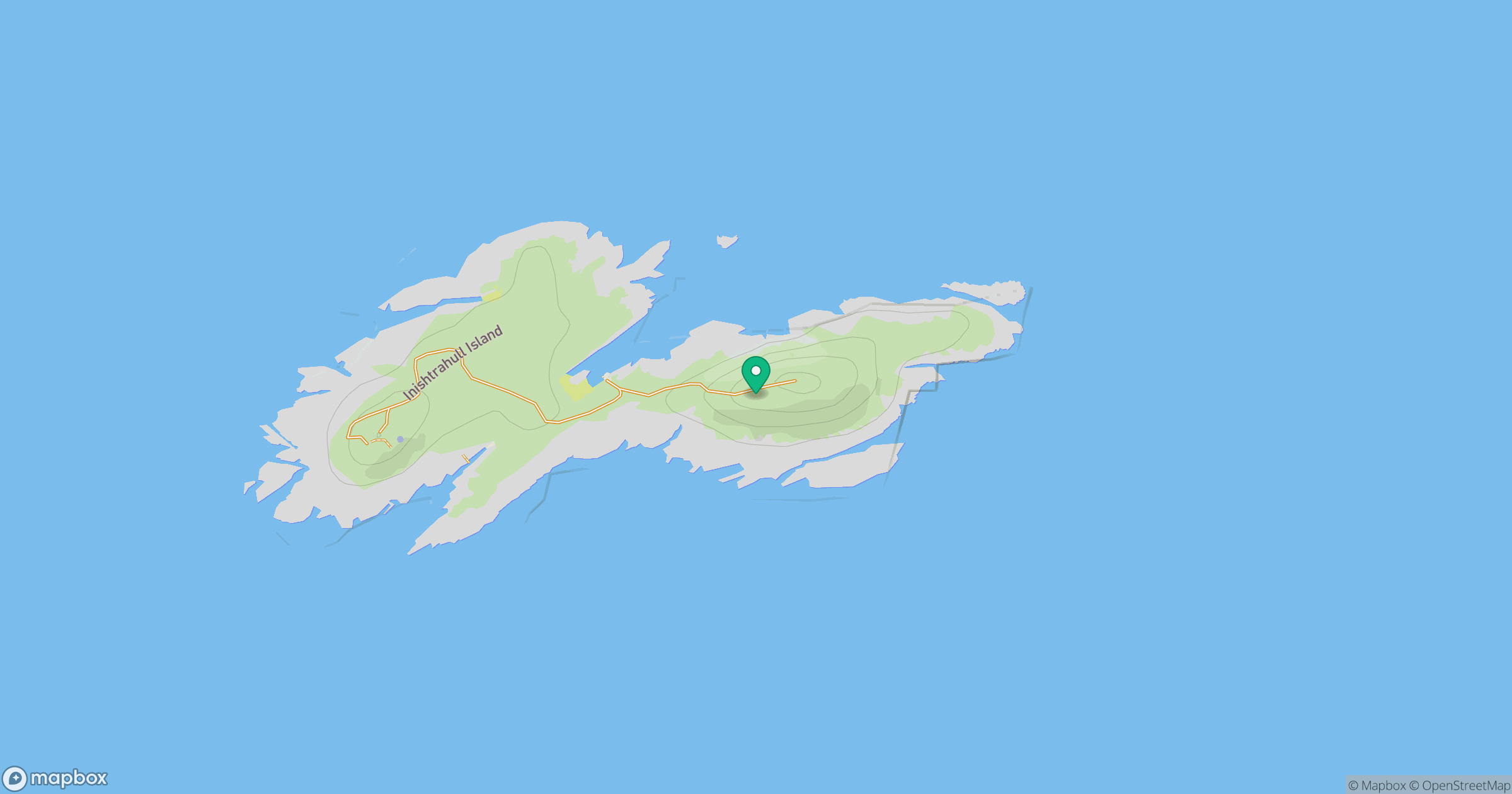 Inishtrahull location map