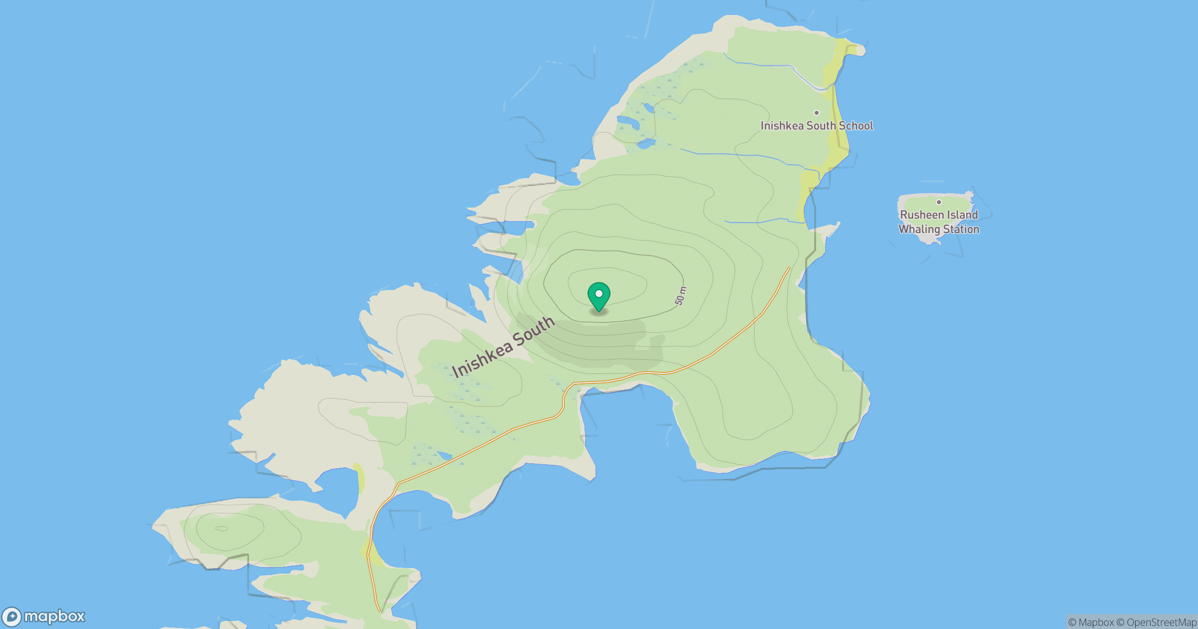 Inishkee South location map