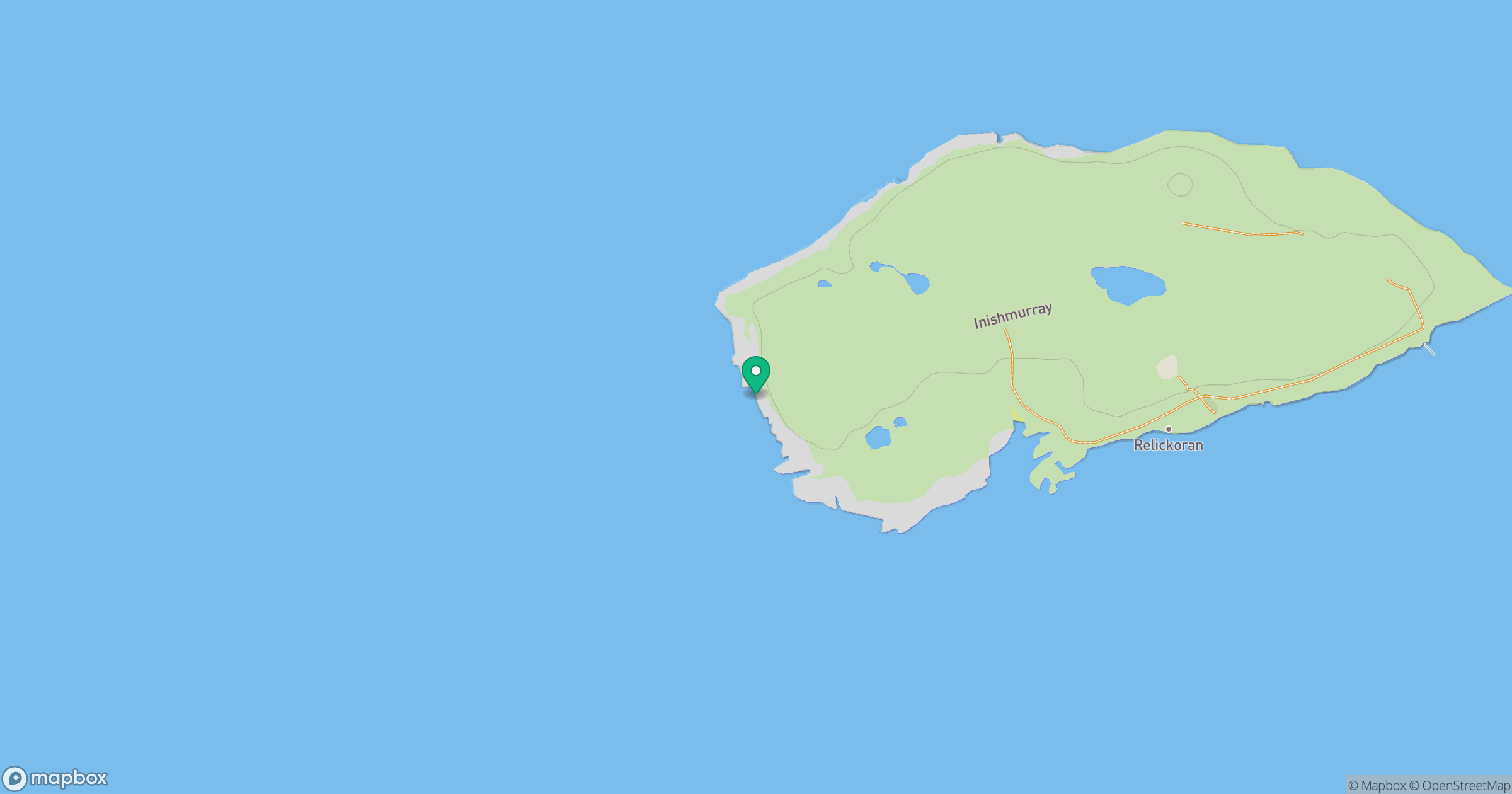 Inishmurray location map
