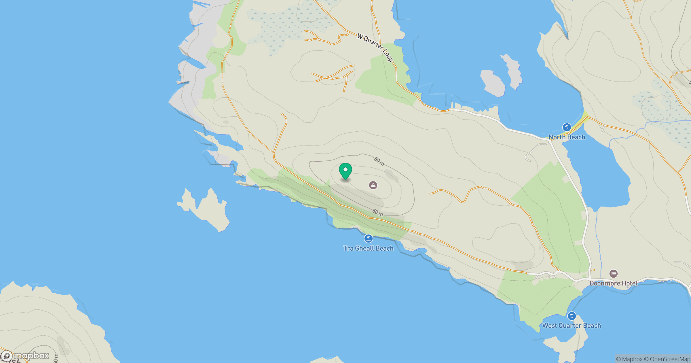 Inishbofin location map