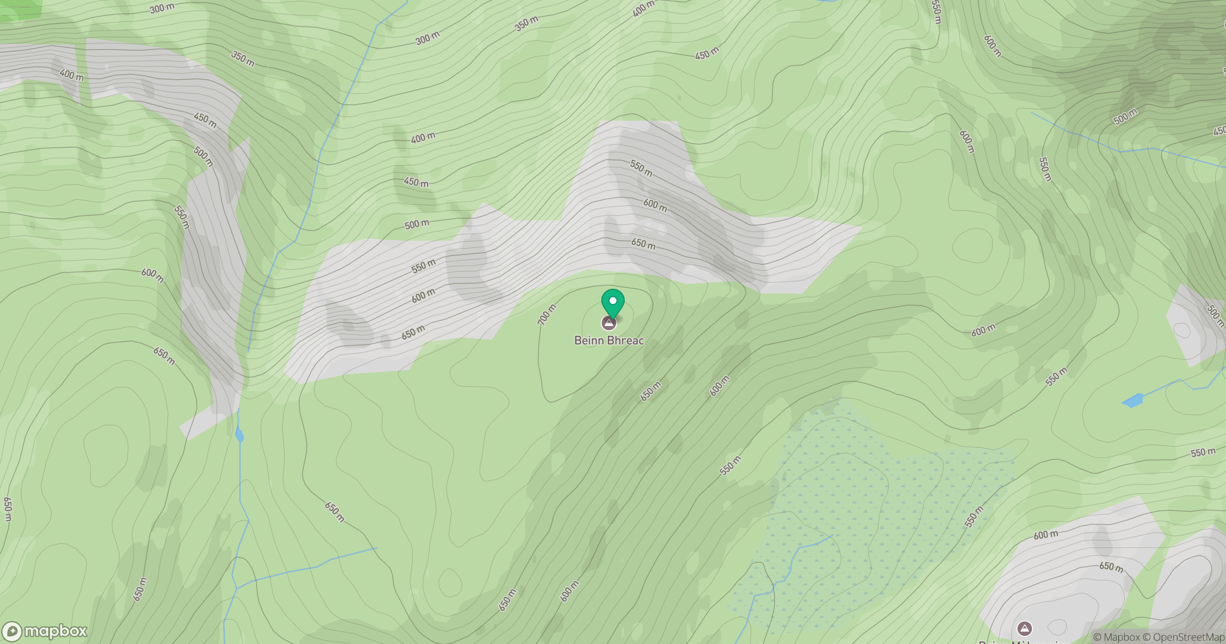 Mam Hael [Beinn Bhreac] location map