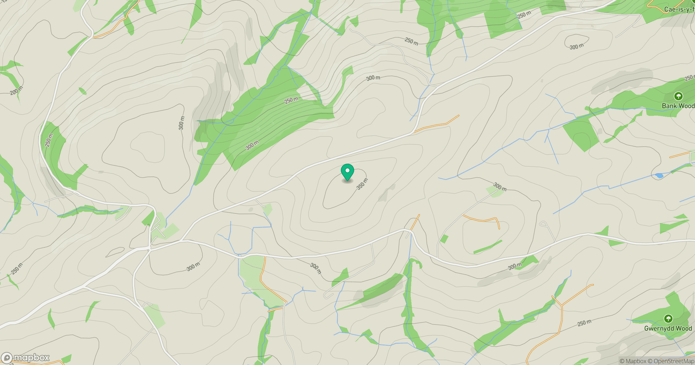 Stingwern Hill location map