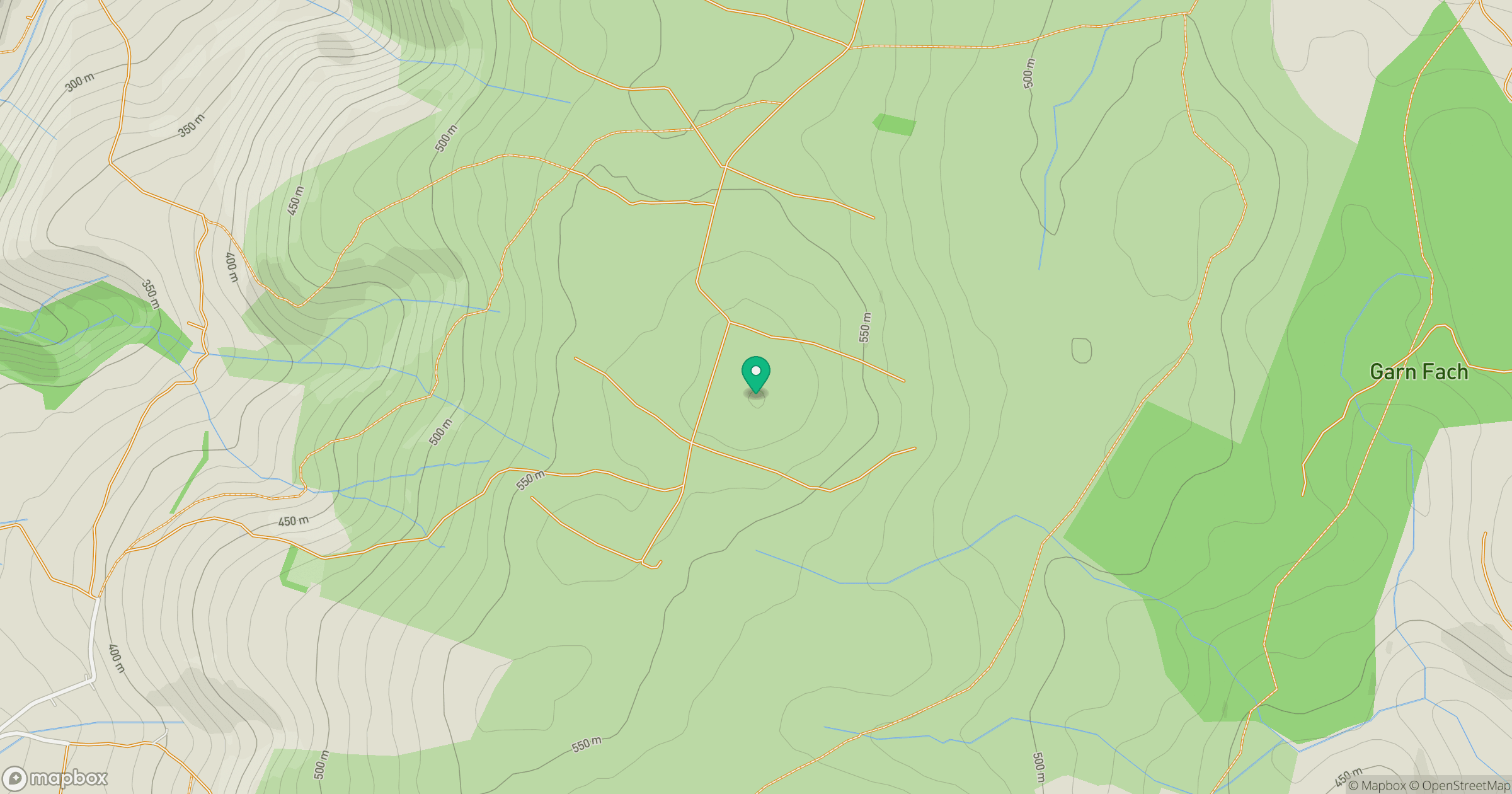 Pegwn Mawr location map