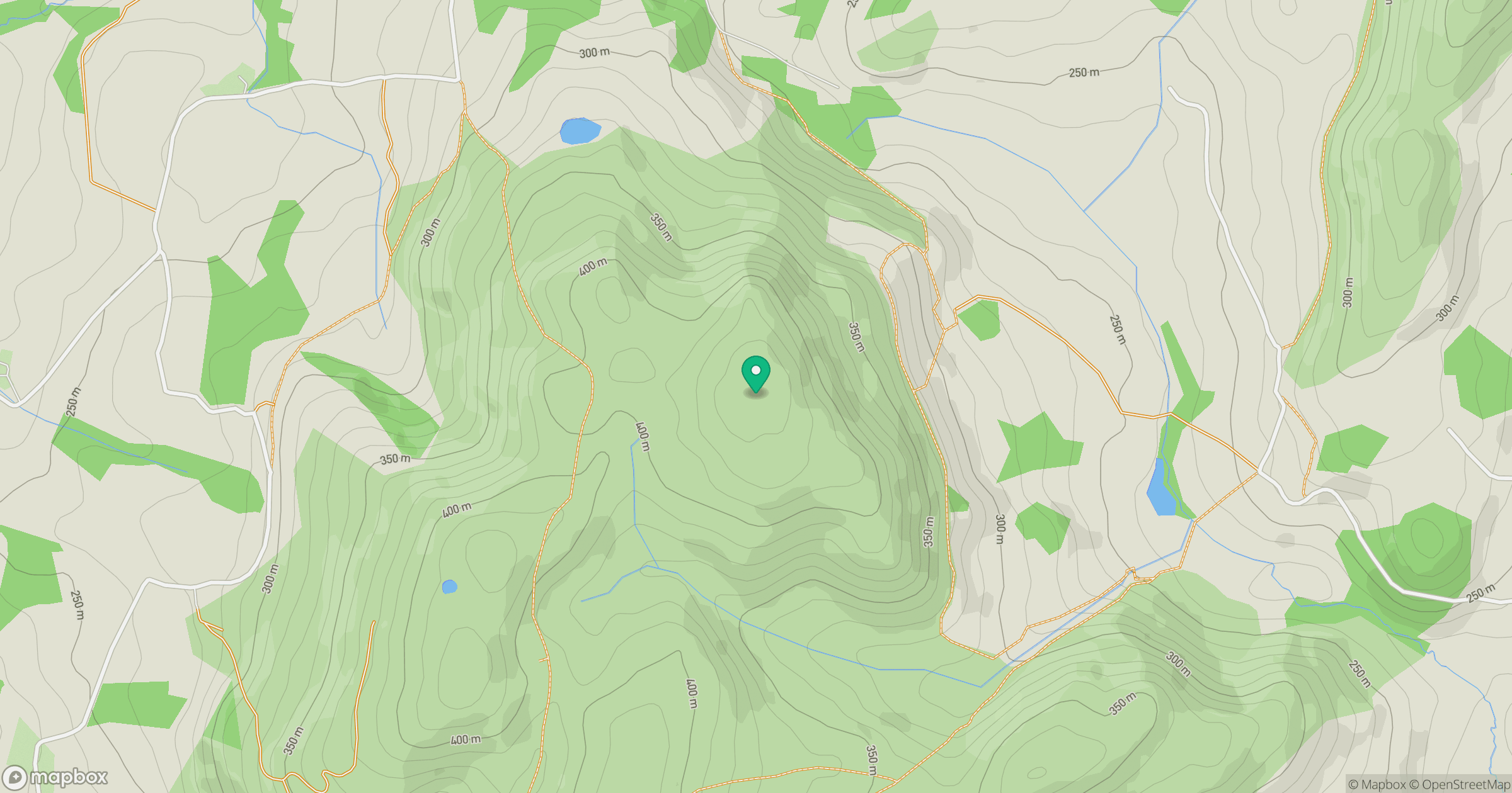 Carneddau location map
