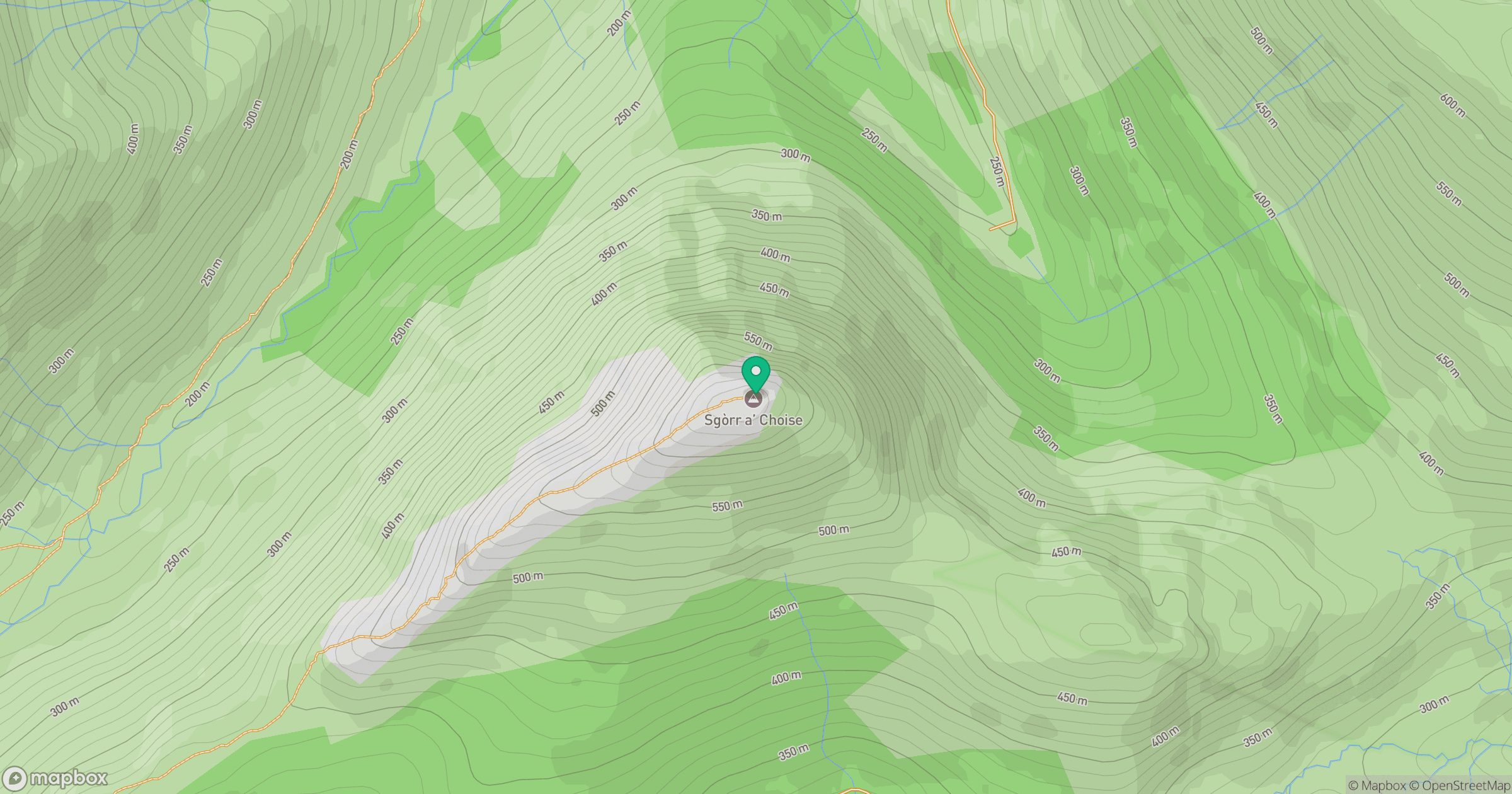 Sgorr a' Choise location map