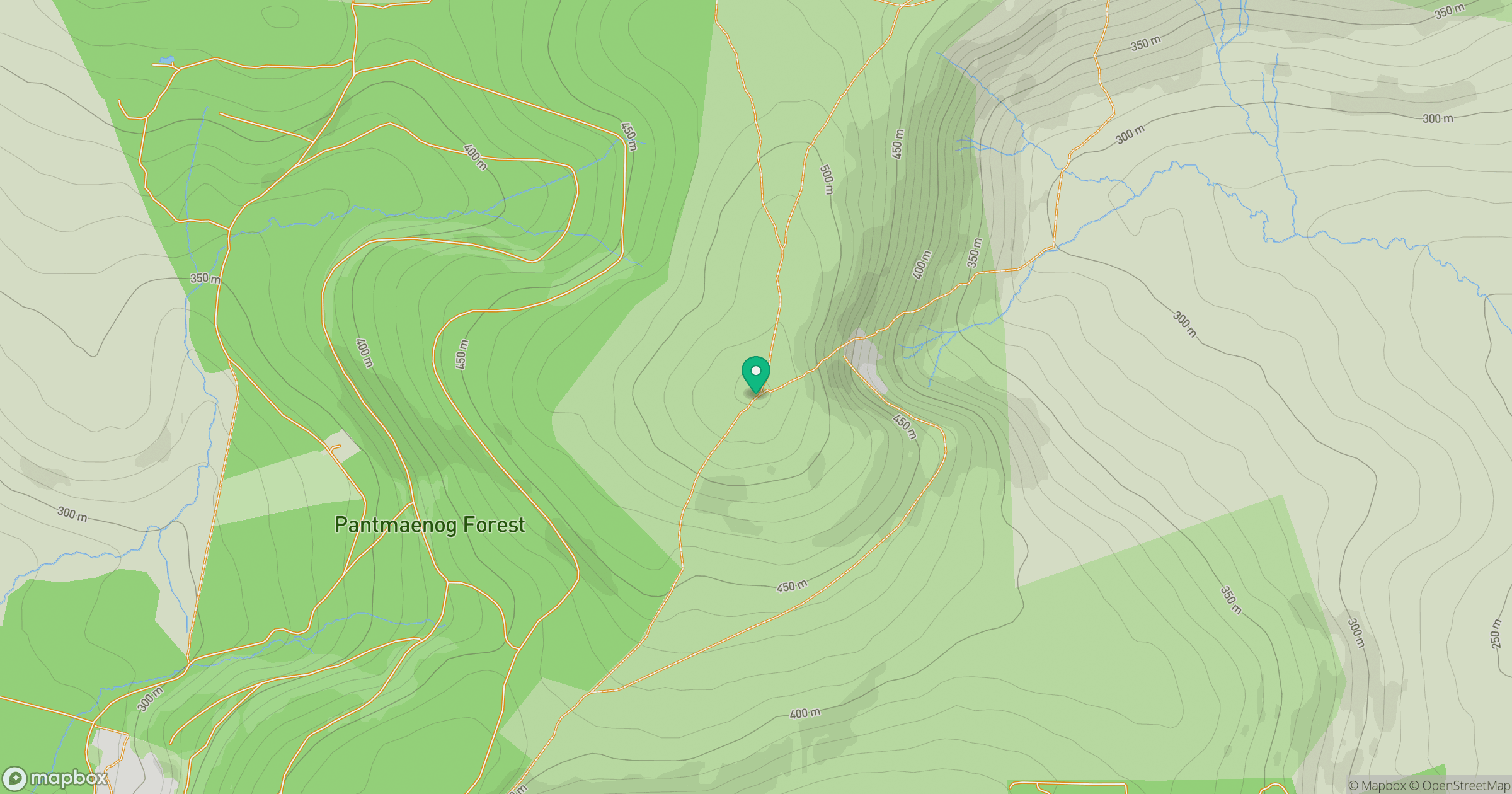 Foel Cwmcerwyn location map