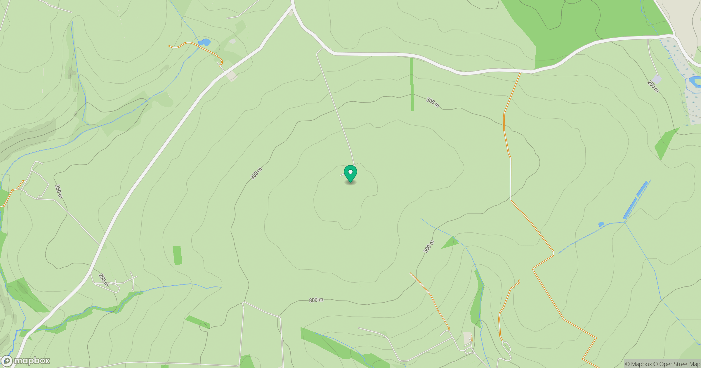 Rhos Ymryson location map