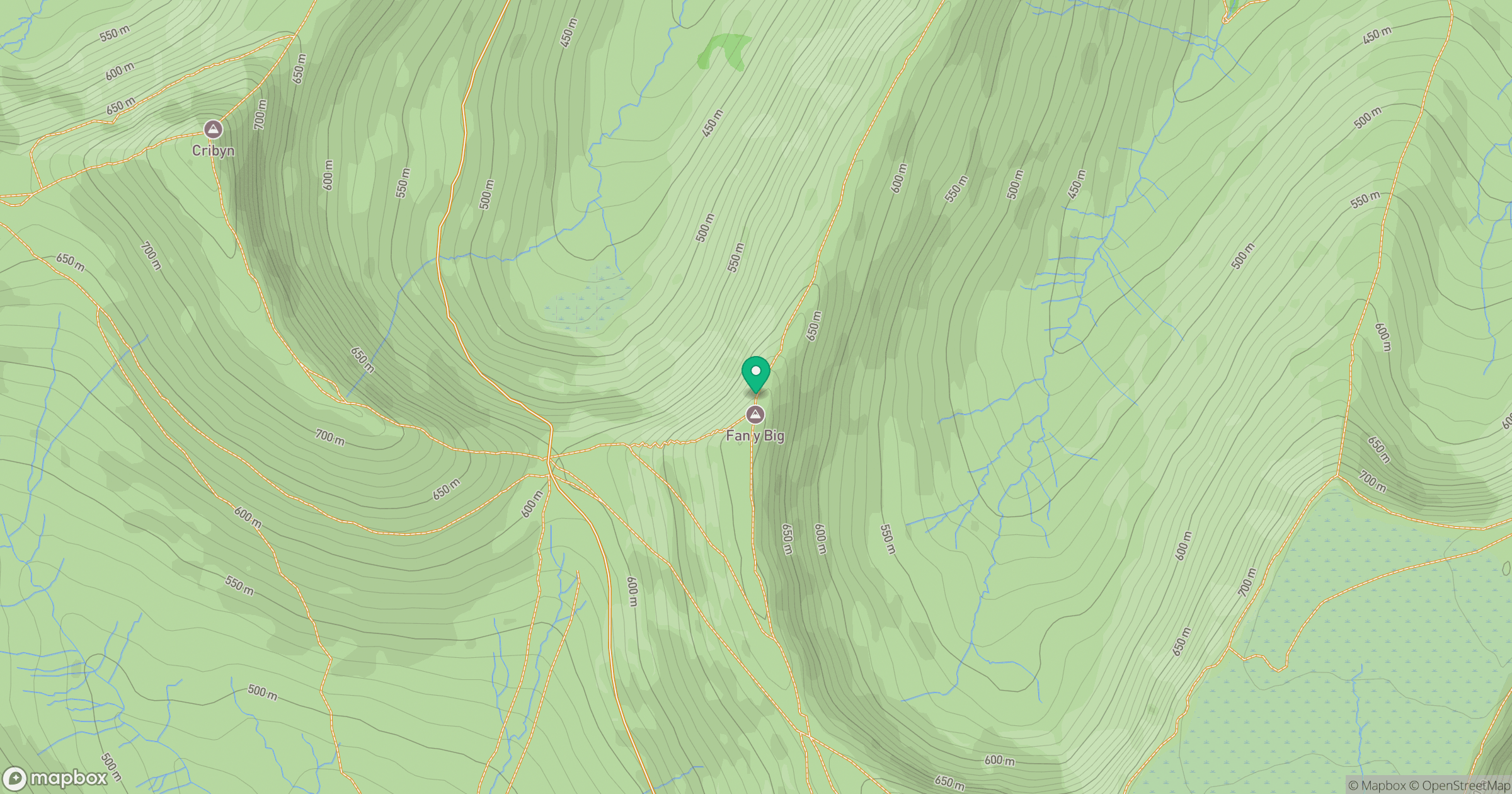 Fan y Big location map