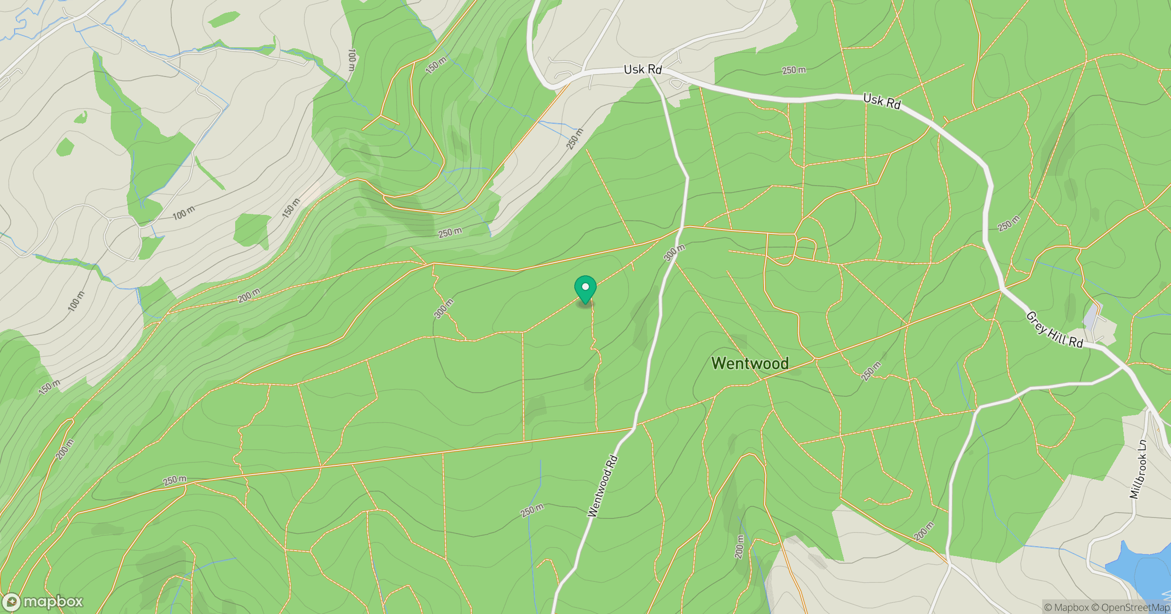 Wentwood location map