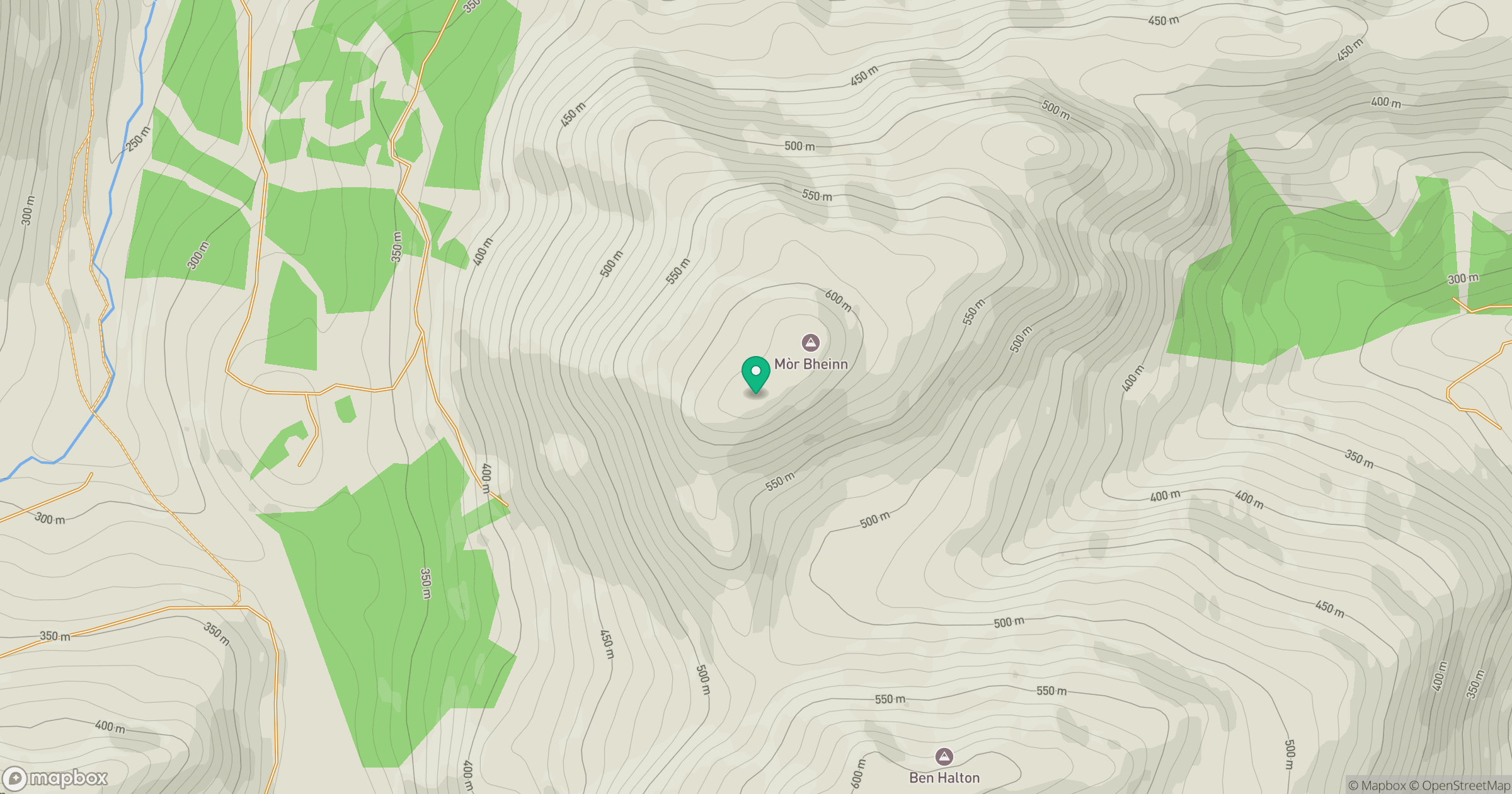 Mor Bheinn location map