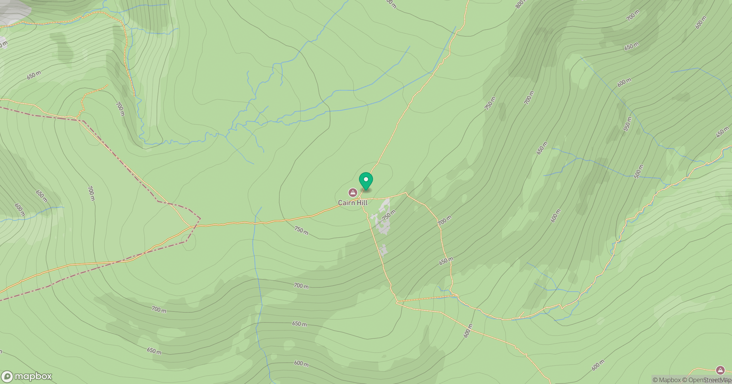 Cairn Hill location map